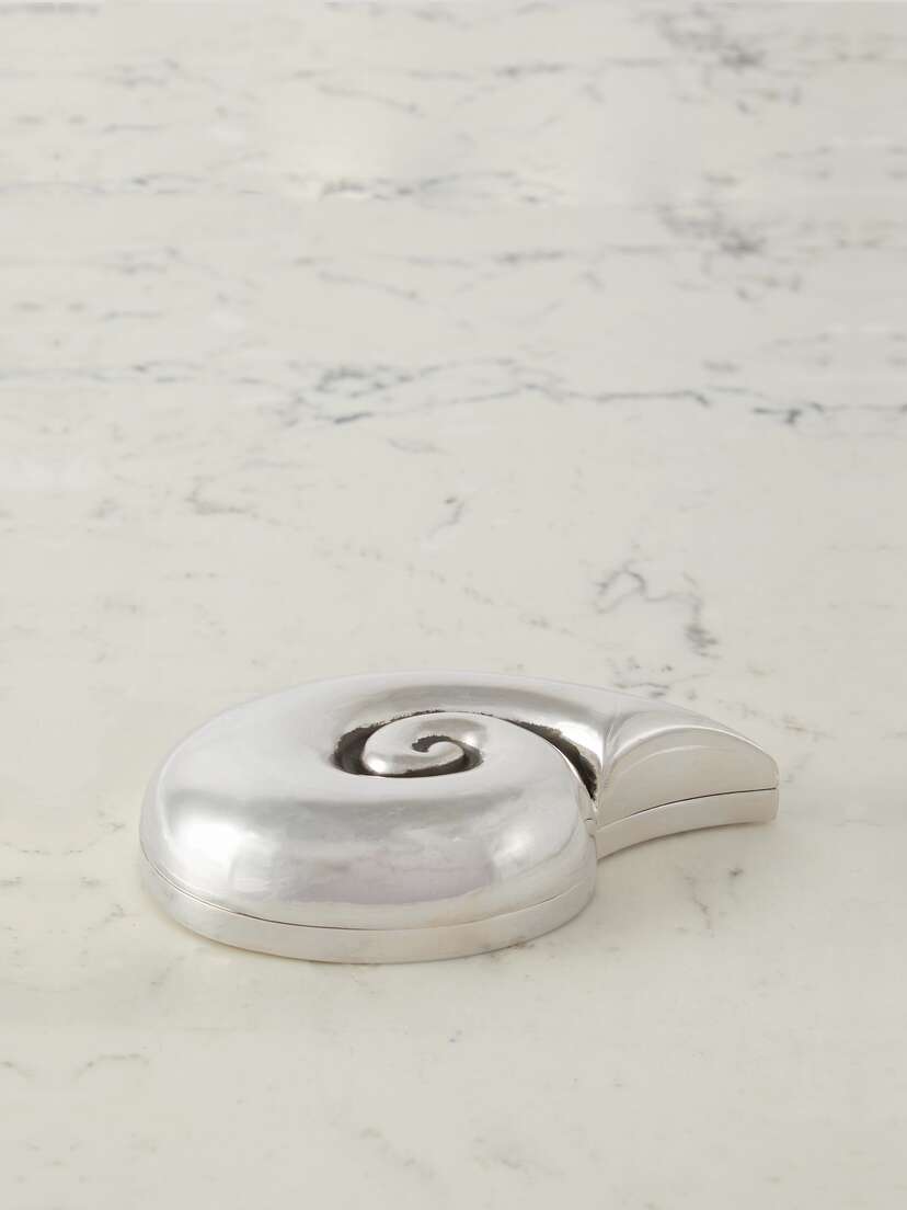 Sophie Buhai + Net Sustain Coquillo Silver Jewelry Box