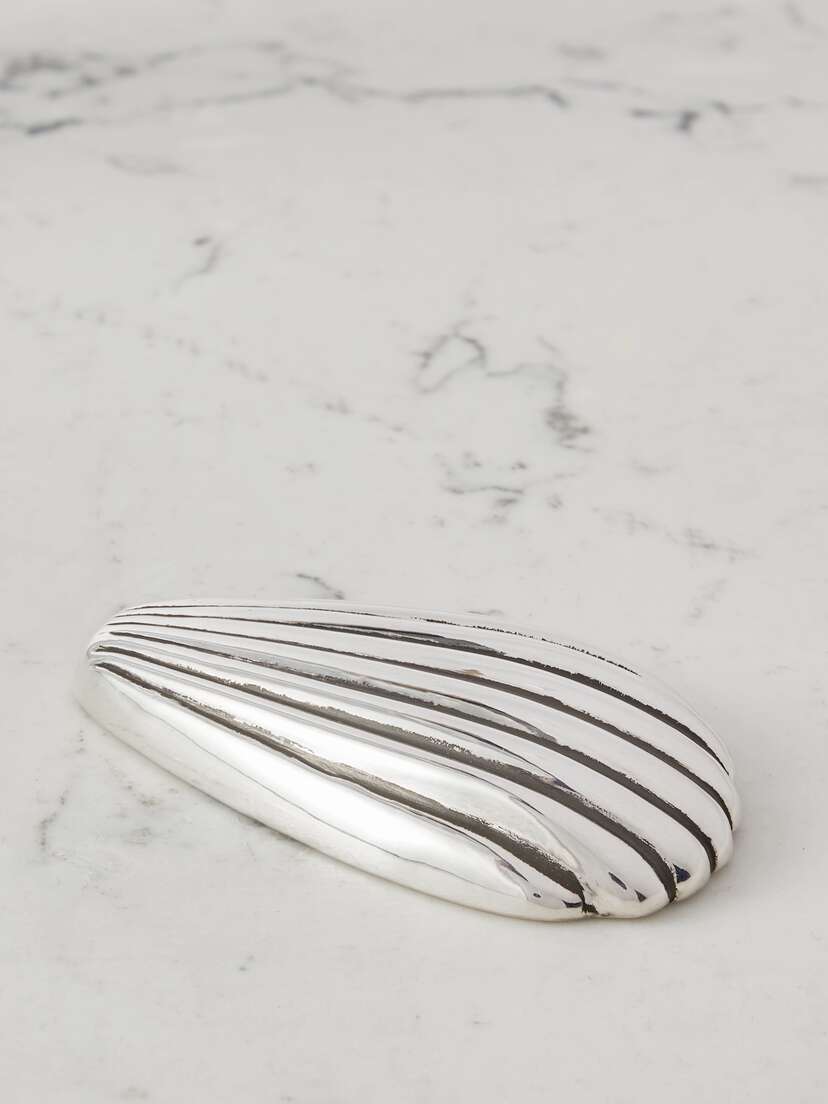 Sophie Buhai + Net Sustain Coquille Silver Hand Mirror