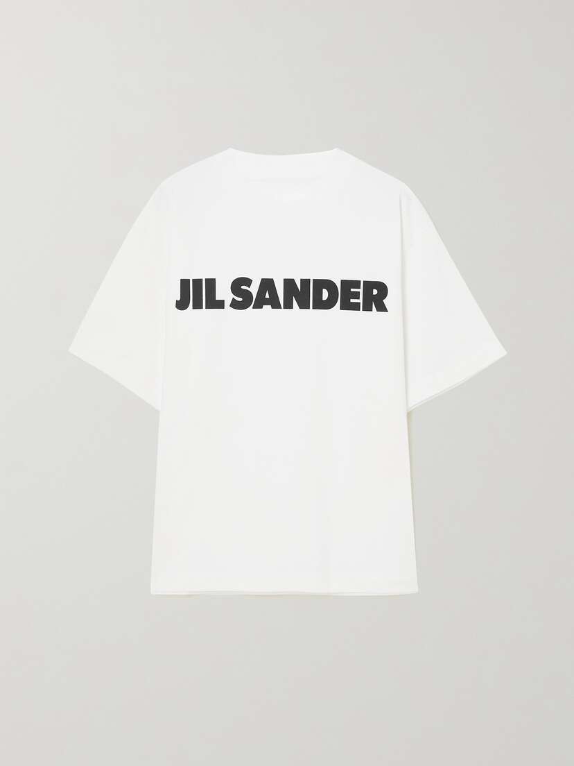 Jil Sander Printed Cotton-jersey T-shirt