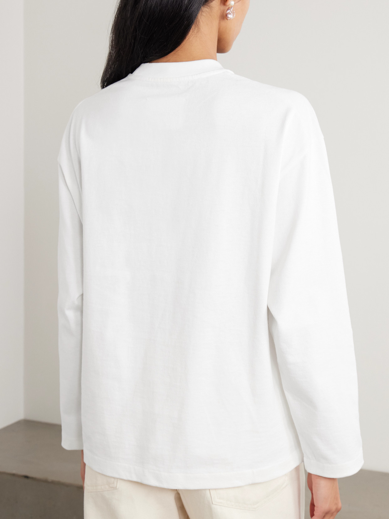 Printed Cotton-Jersey Sweatshirt
