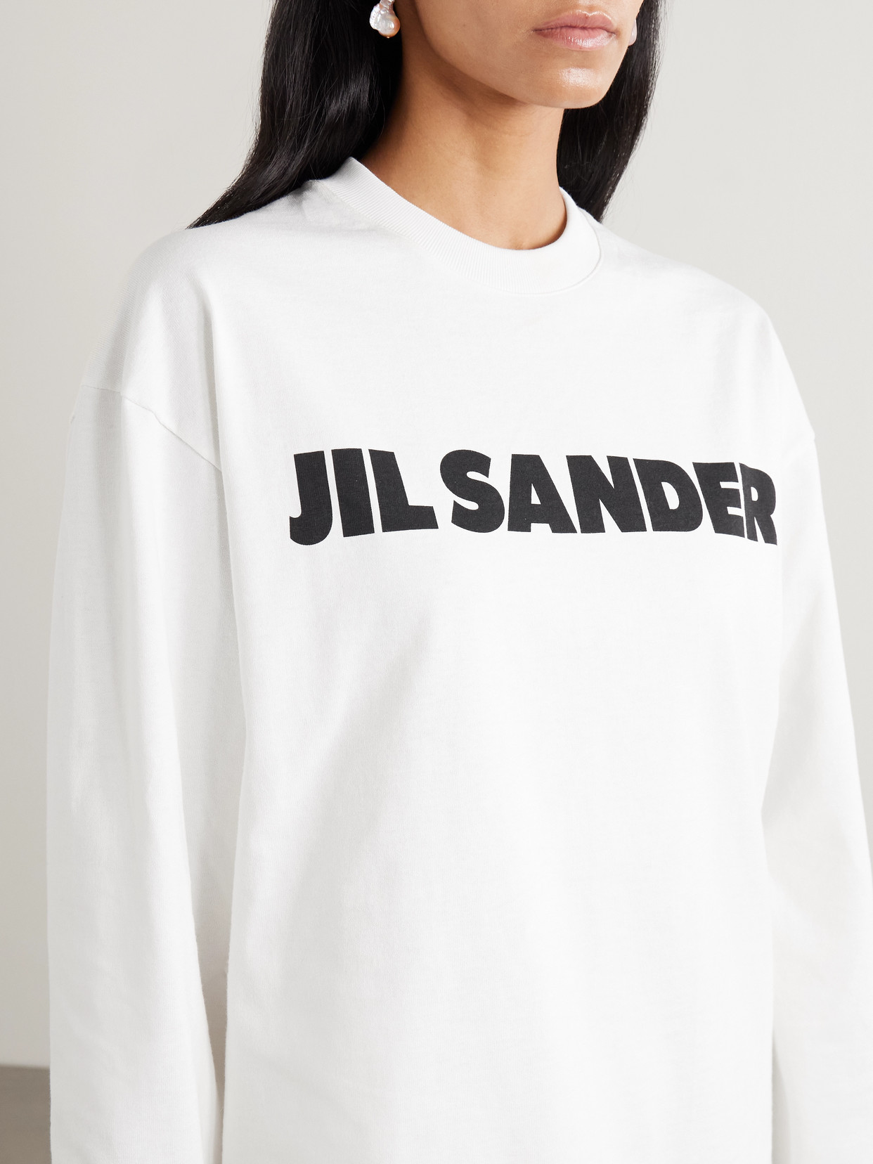 Printed Cotton-Jersey Sweatshirt