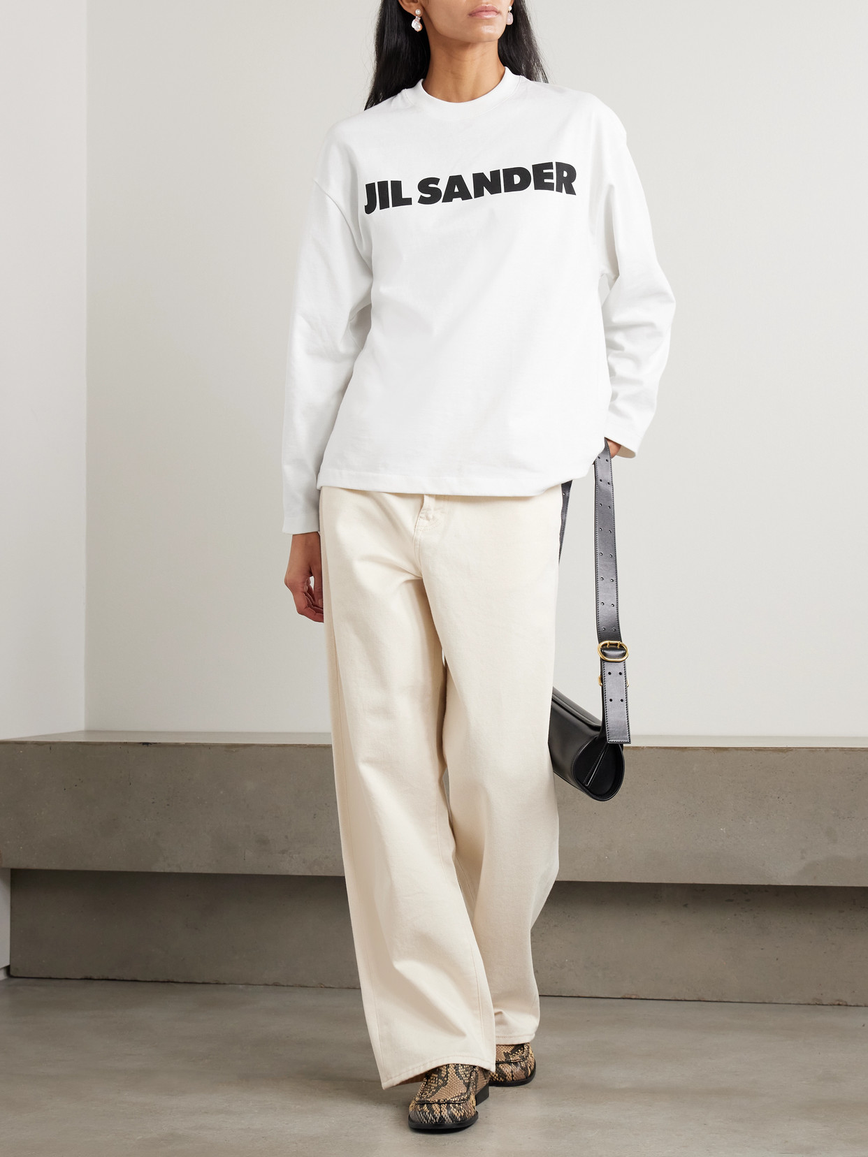 Printed Cotton-Jersey Sweatshirt
