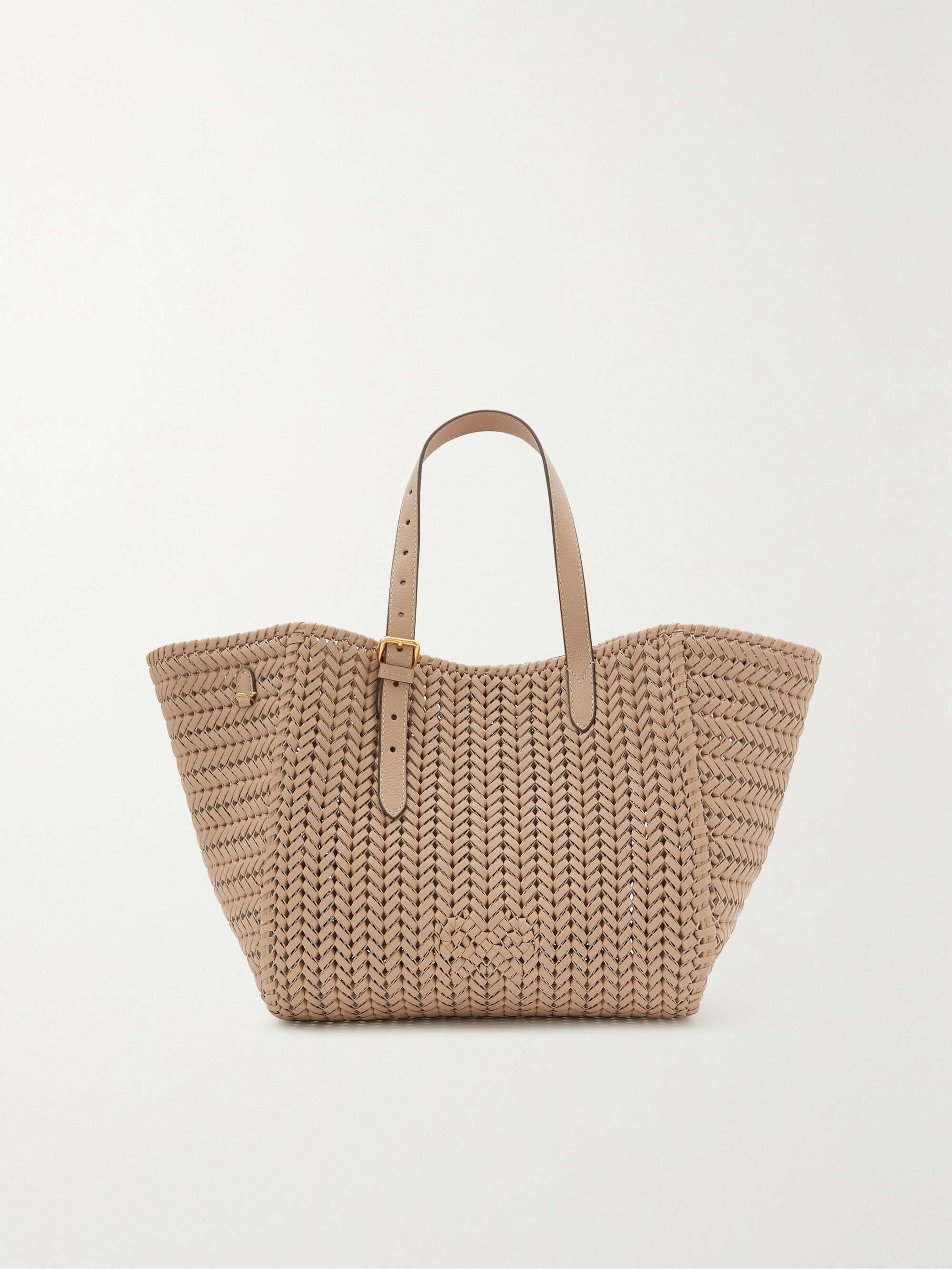 ANYA HINDMARCH Neeson Square woven leather tote