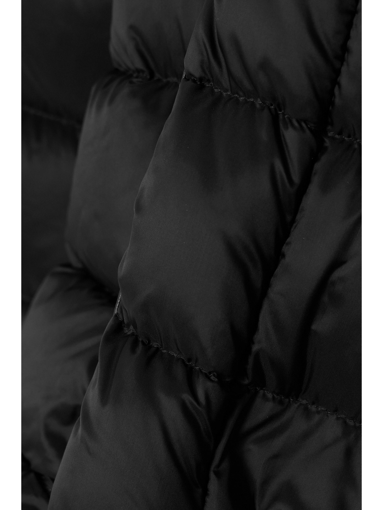 Utzon Jo Convertible Shearling And Leather-trimmed Quilted Shell Down Jacket In Black