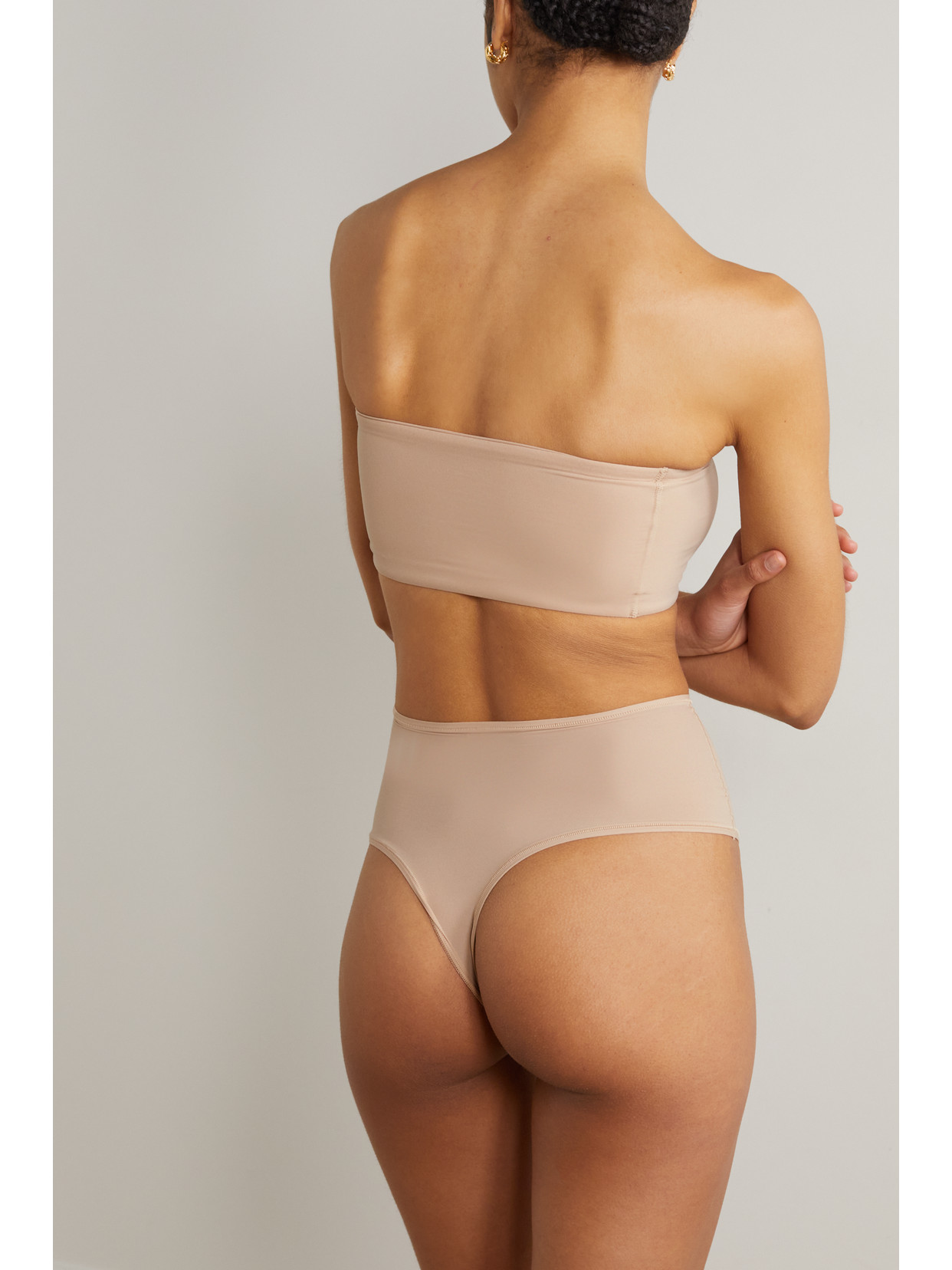 Skims Fits Everybody Bandeau Bra In Neutrals