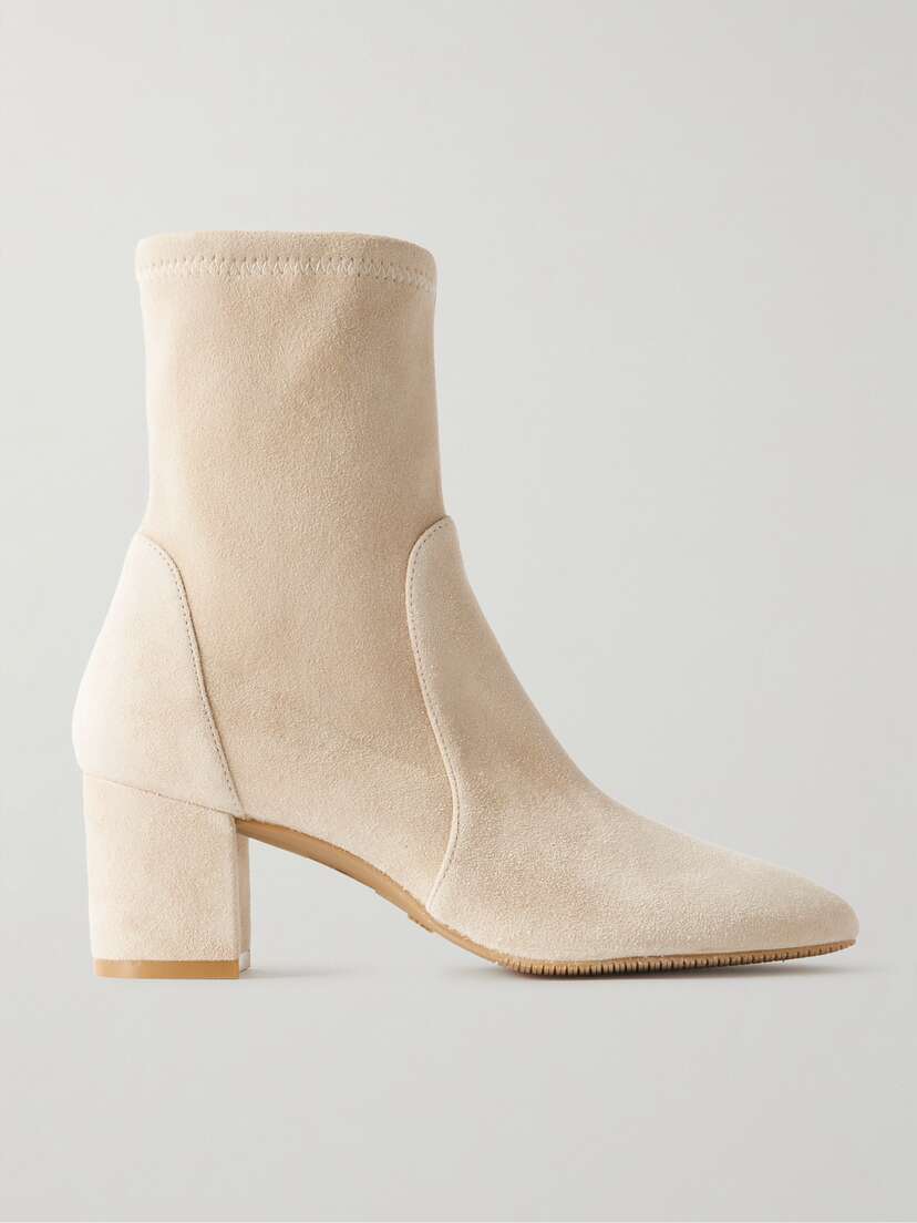 Stuart Weitzman Yuliana Suede Sock Boots
