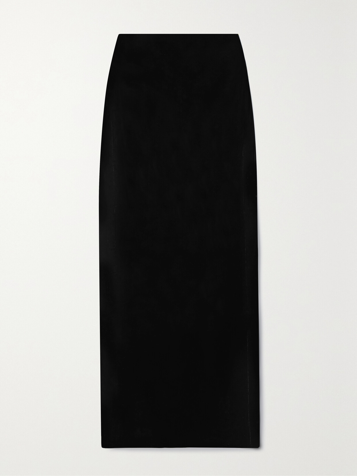 WARDROBE. NYC - Velvet Maxi Skirt - Black