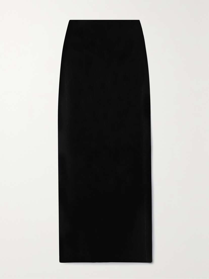 Wardrobe.NYC Velvet Maxi Skirt
