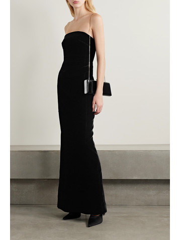 Wardrobe.NYC Velvet maxi skirt
