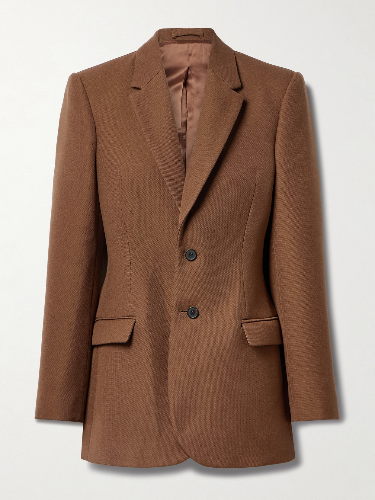 WARDROBE. NYC - Wool Blazer - Brown