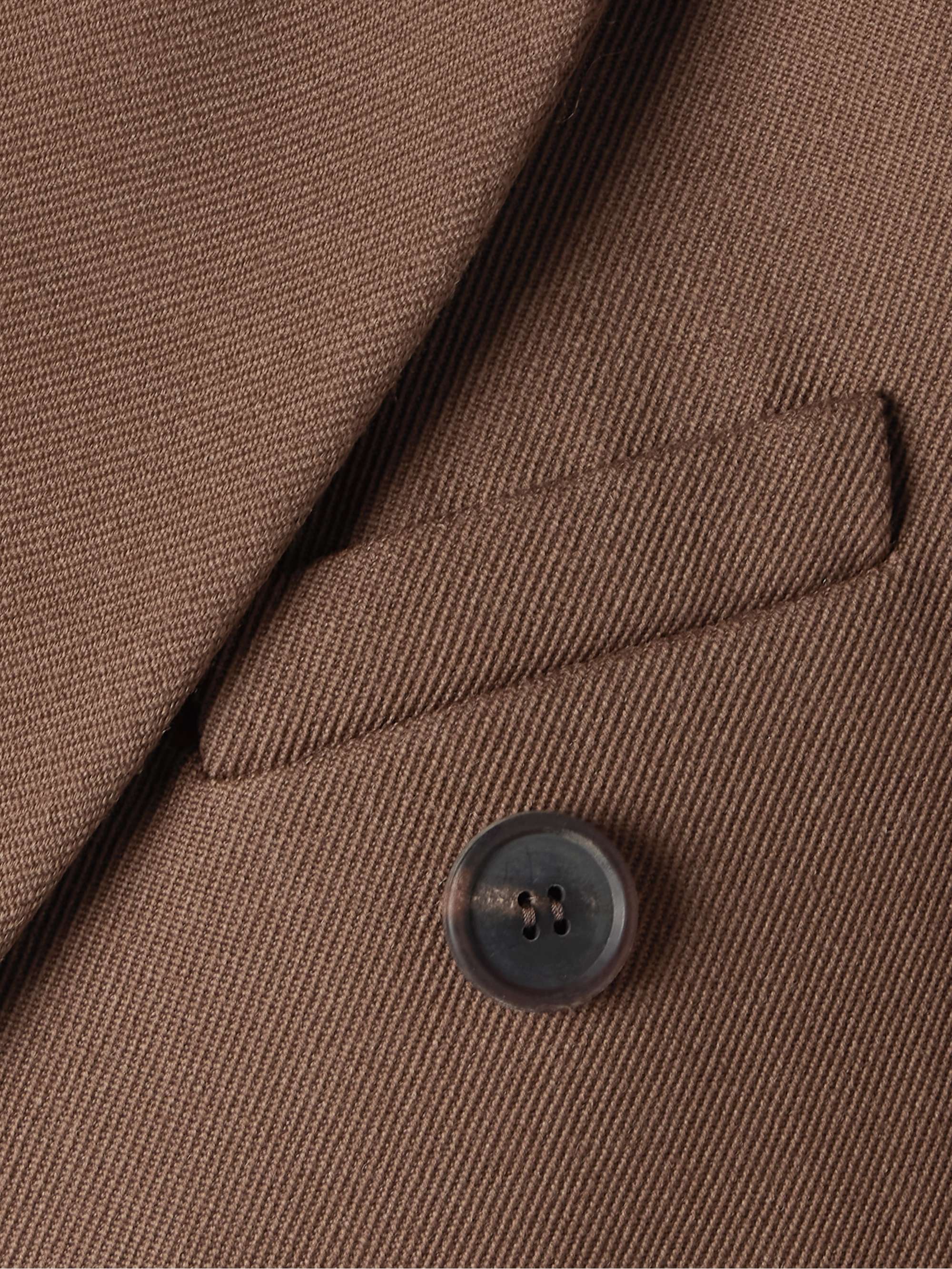 WARDROBE.NYC Double-breasted merino wool-twill coat