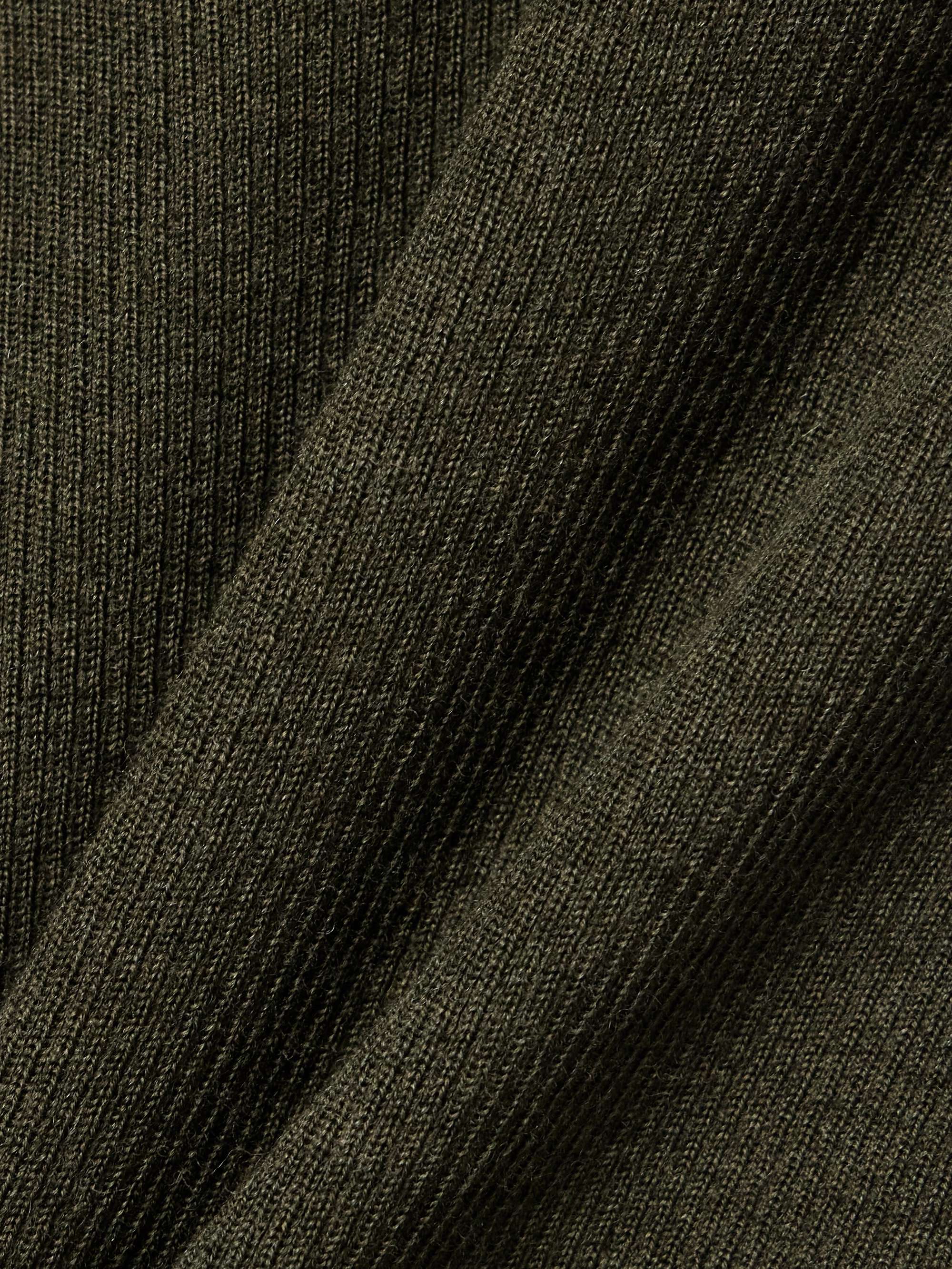 WARDROBE.NYC Ribbed wool turtleneck sweater NETAPORTER