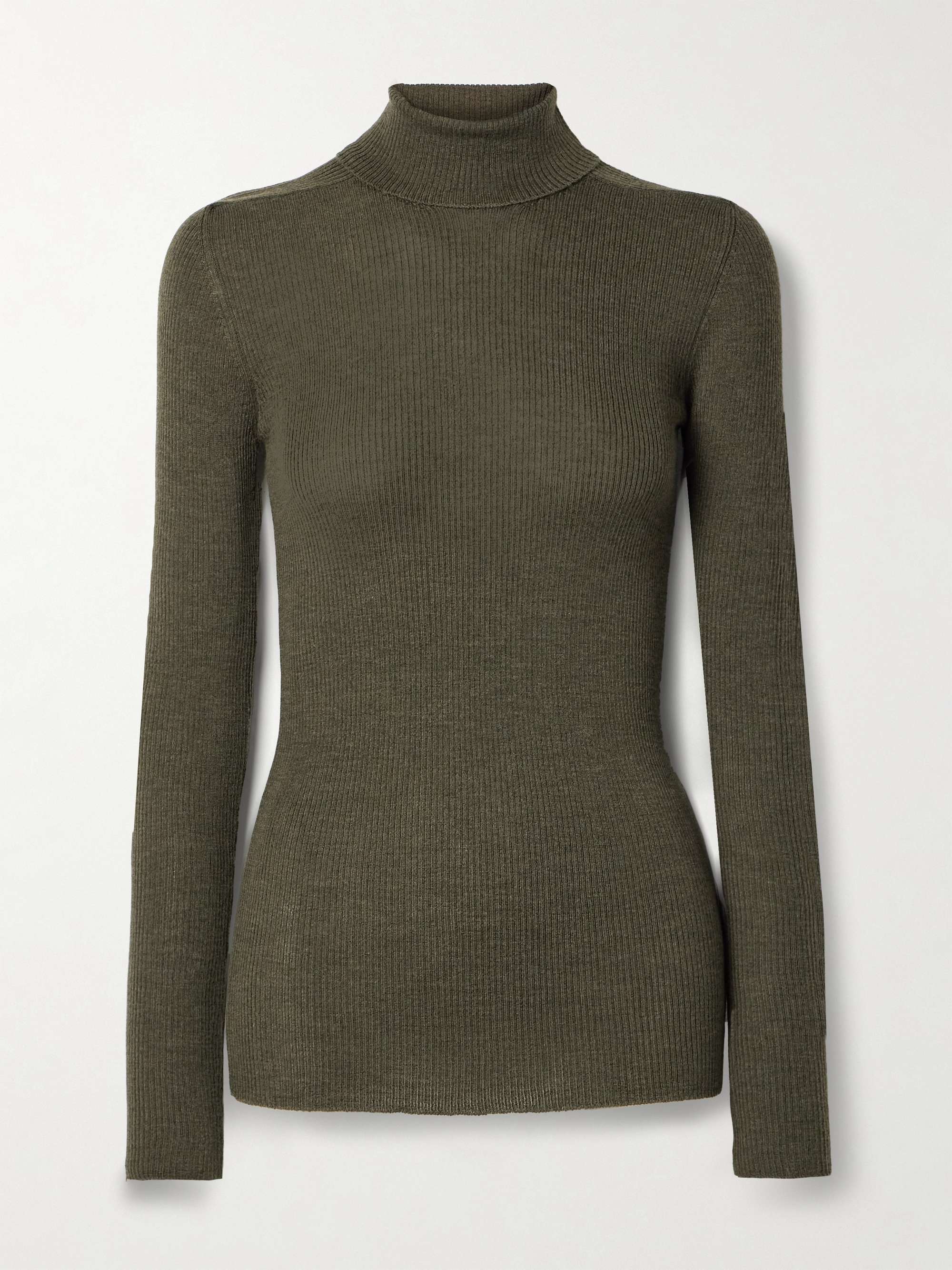 WARDROBE.NYC Ribbed wool turtleneck sweater | NET-A-PORTER