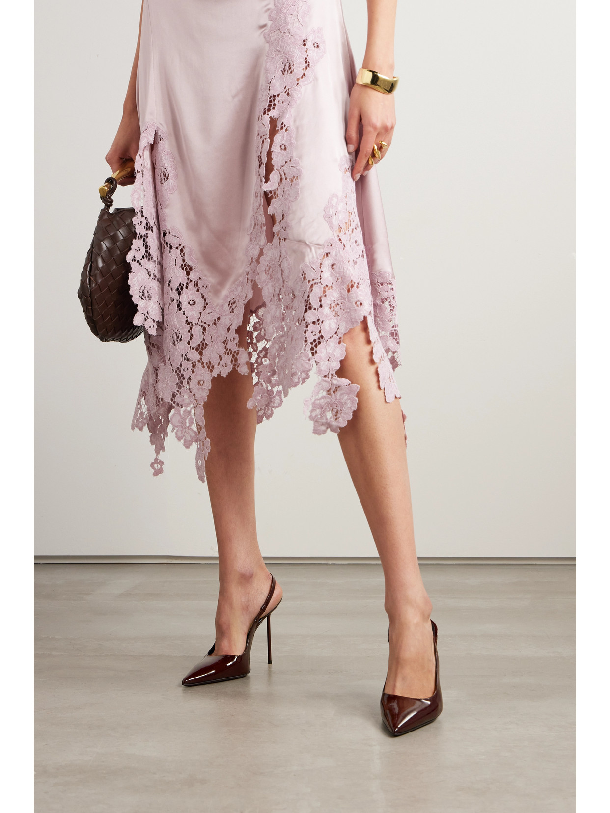Paris Texas Lidia Slingbacks Rouge Noir In Patent Leather In Animal Print