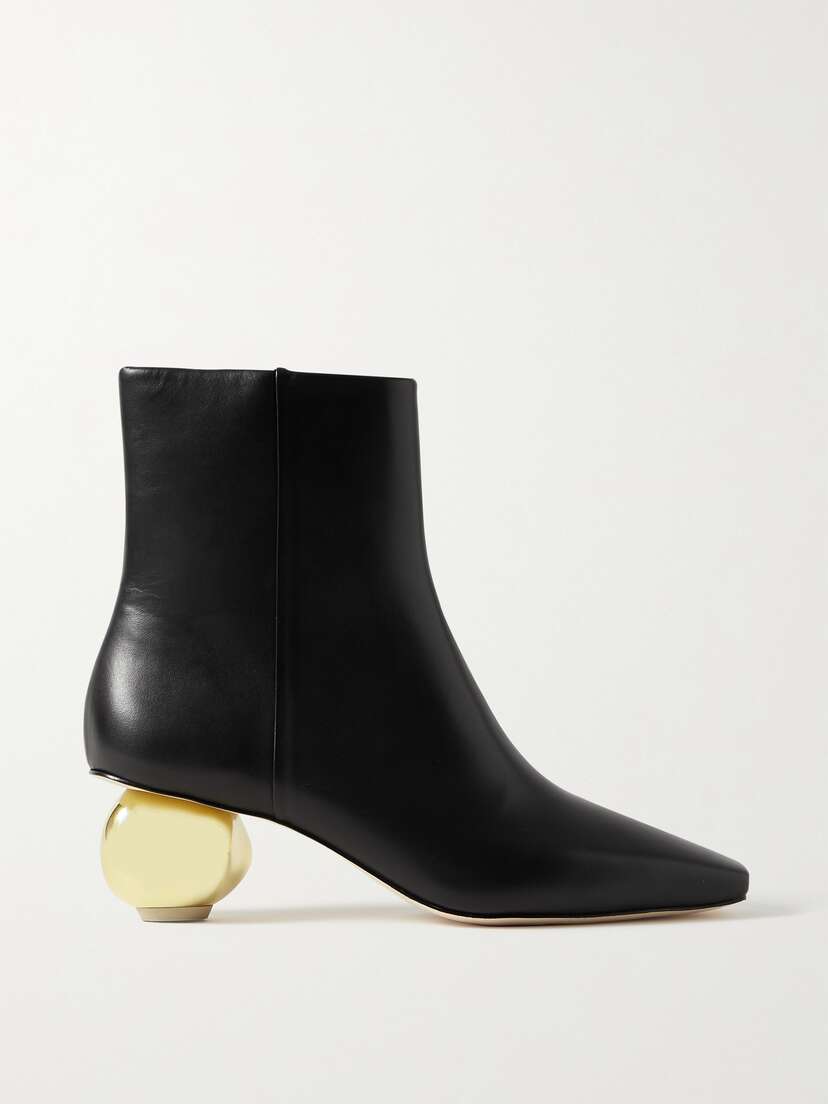 Cult Gaia Mari Leather Ankle Boots
