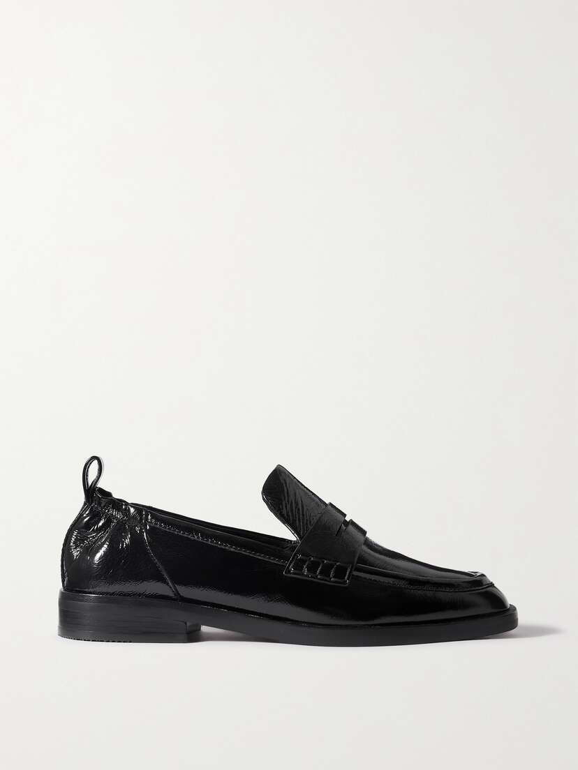 3.1 Phillip Lim Alexa Cracked-leather Penny Loafers