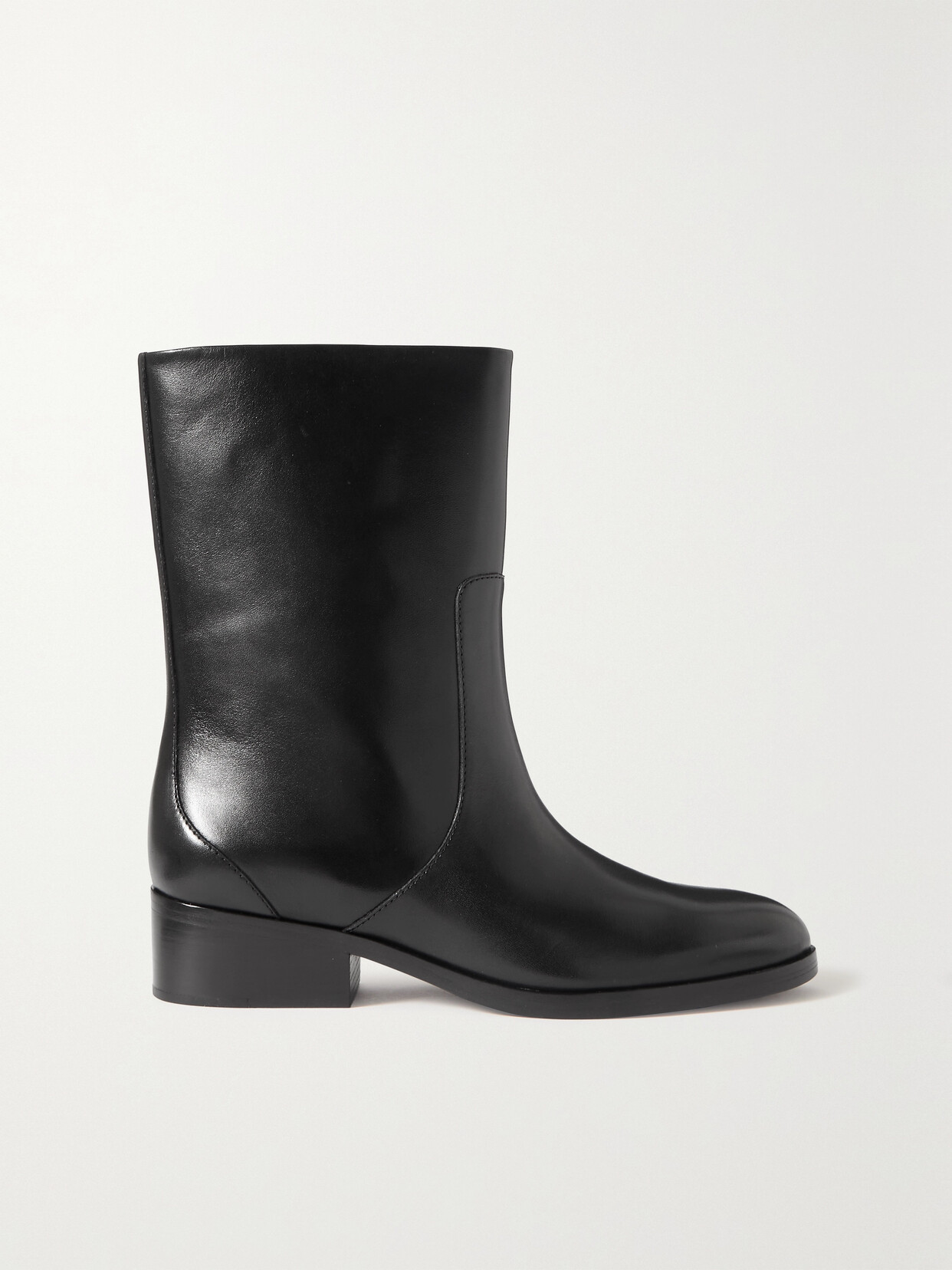 3.1 Phillip Lim - Lucien Leather Ankle Boots - Black