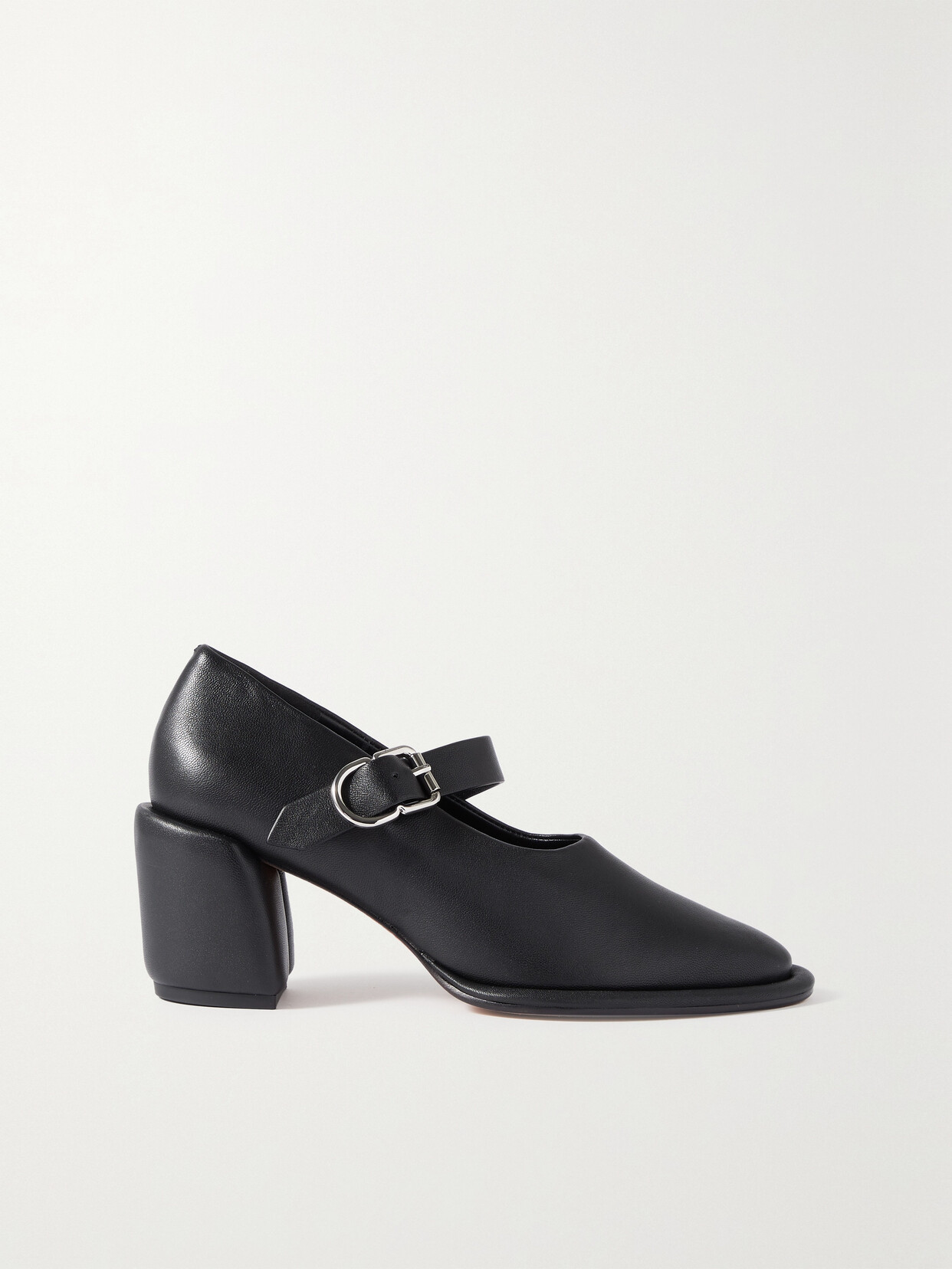 3.1 Phillip Lim - Naomi Leather Mary Jane Pumps - Black