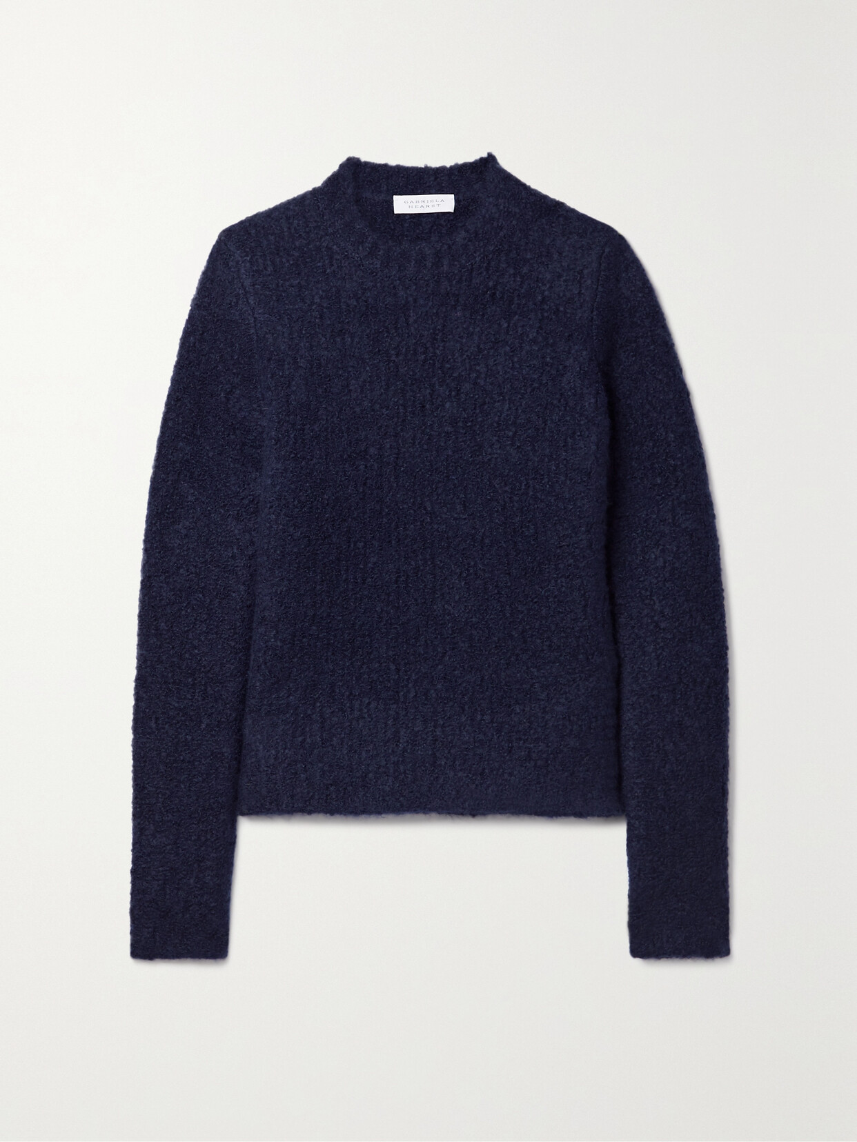 Gabriela Hearst - Philippe Cashmere And Silk-blend Bouclé Sweater - Blue