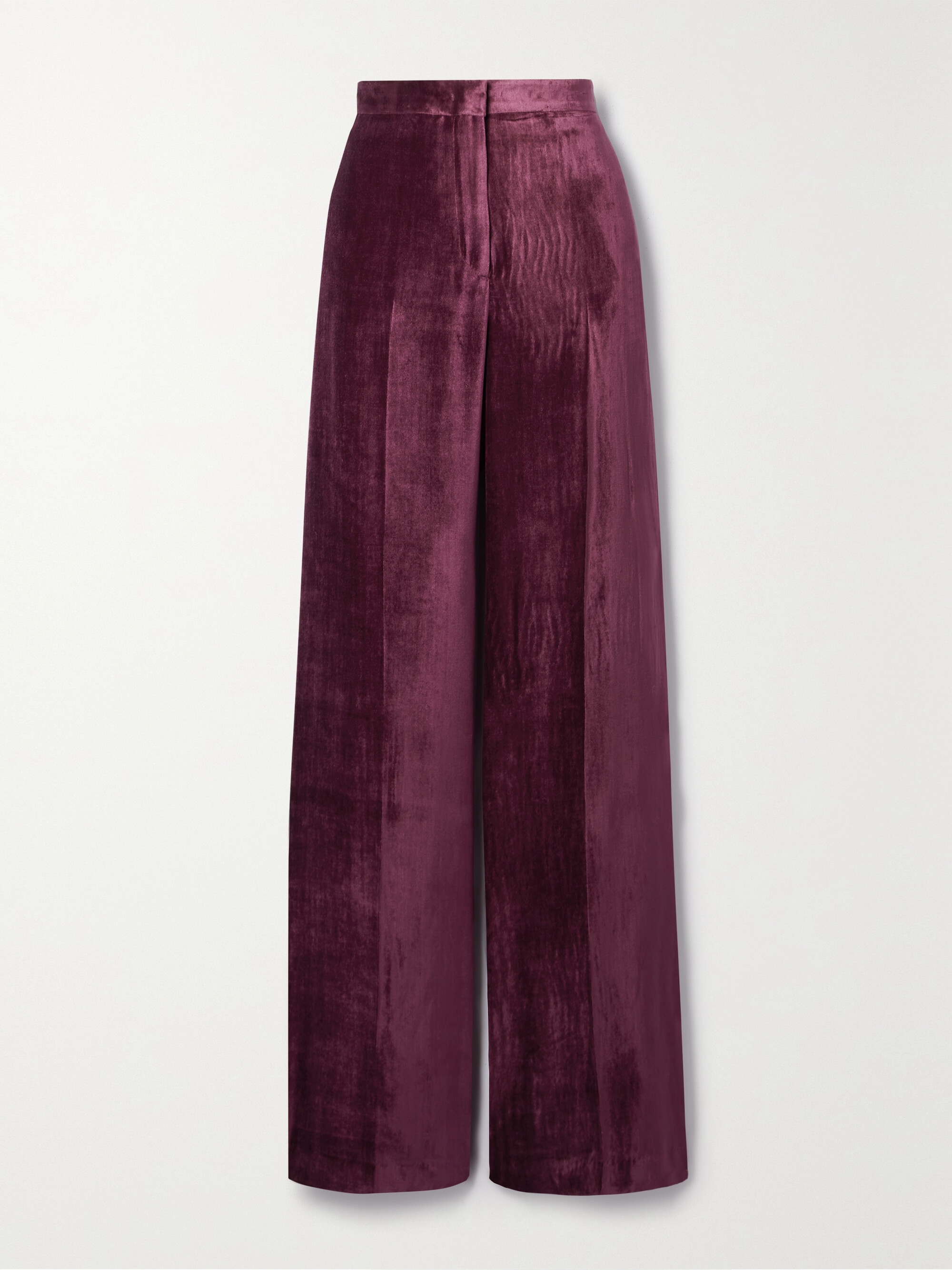 Gabriela Hearst - + NET SUSTAIN Boyne organic silk-velvet wide-leg
