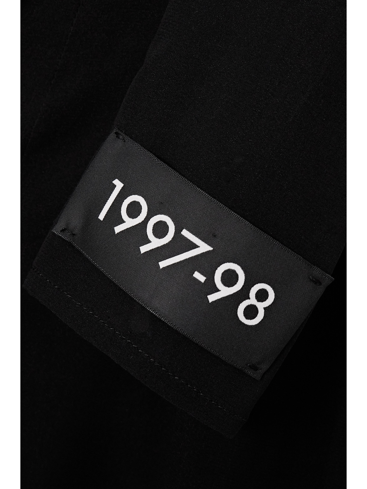 Dolce & Gabbana Black Silk Coat