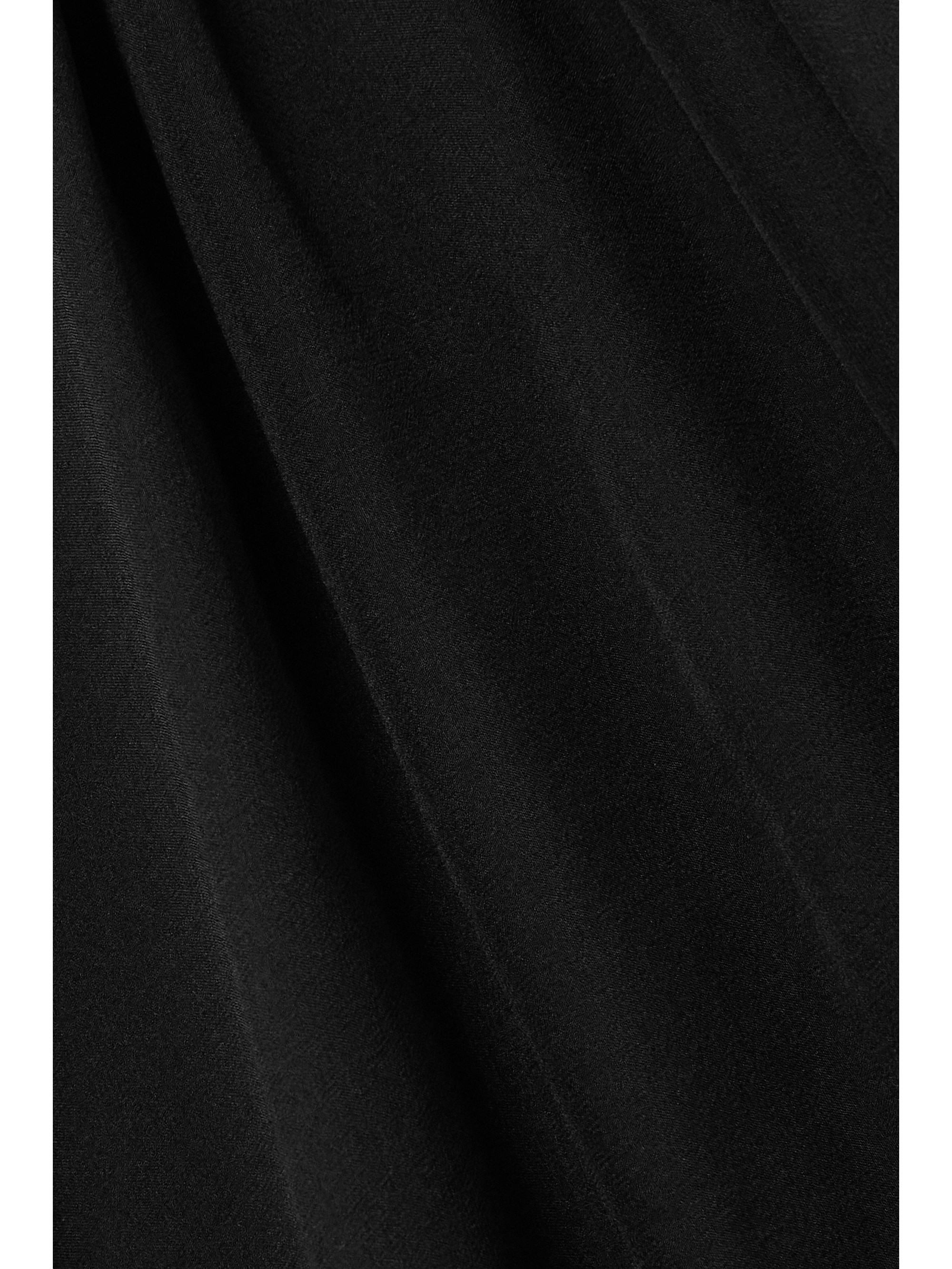 Dolce&Gabbana Appliquéd chiffon and crepe de chine gown thumbnail