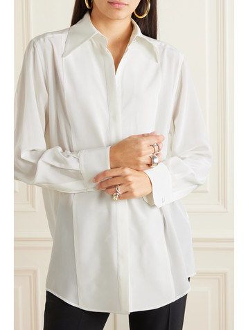 Dolce&Gabbana Silk-crepe de chine shirt