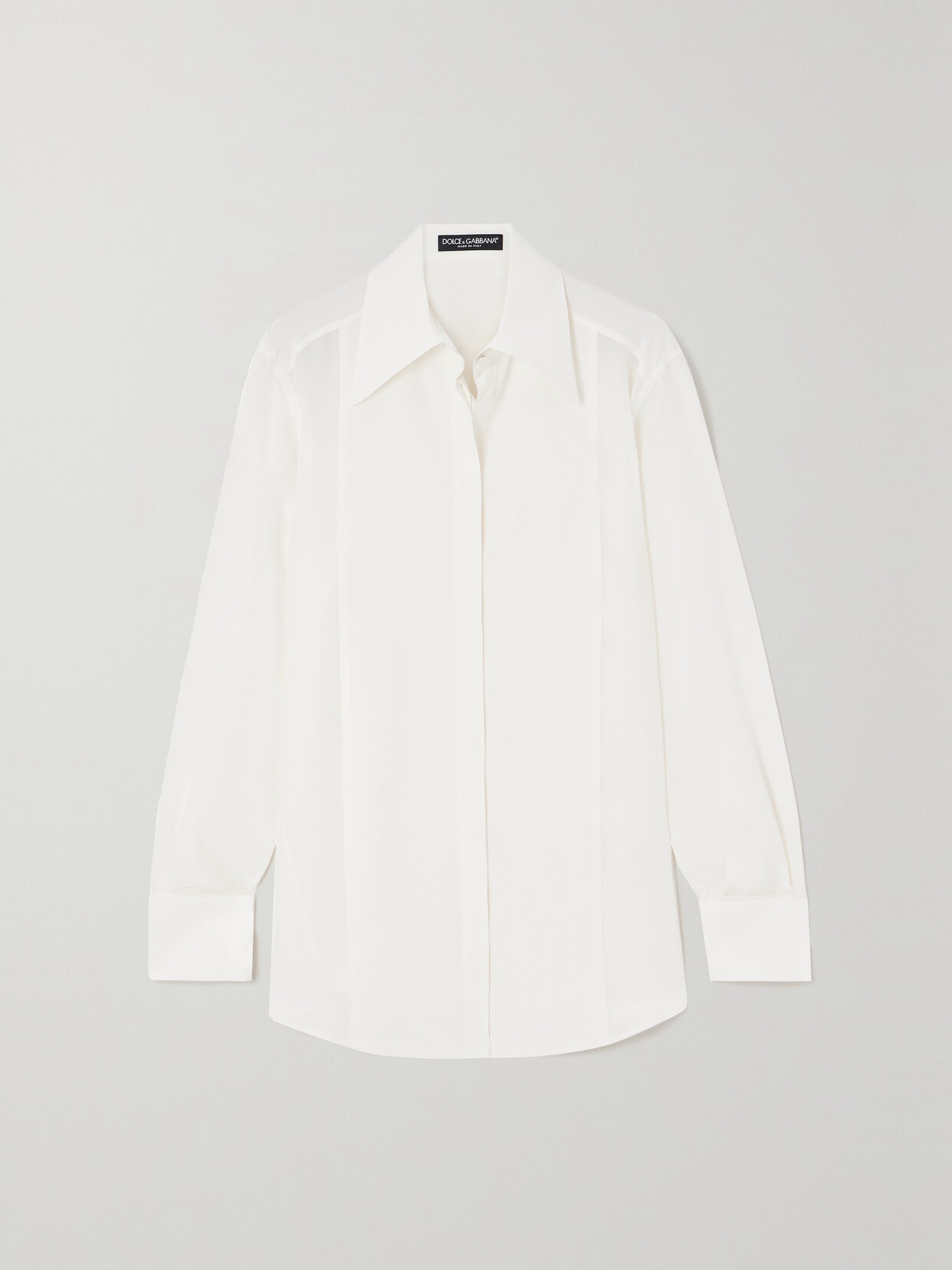 Dolce & Gabbana - Silk-crepe De Chine Shirt - White