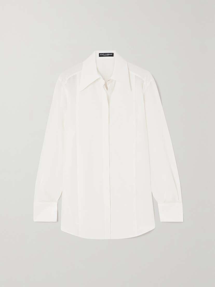 Dolce & Gabbana Silk-crepe De Chine Shirt