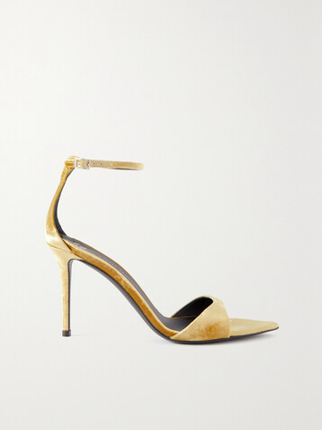 Giuseppe Zanotti Veronica velvet sandals