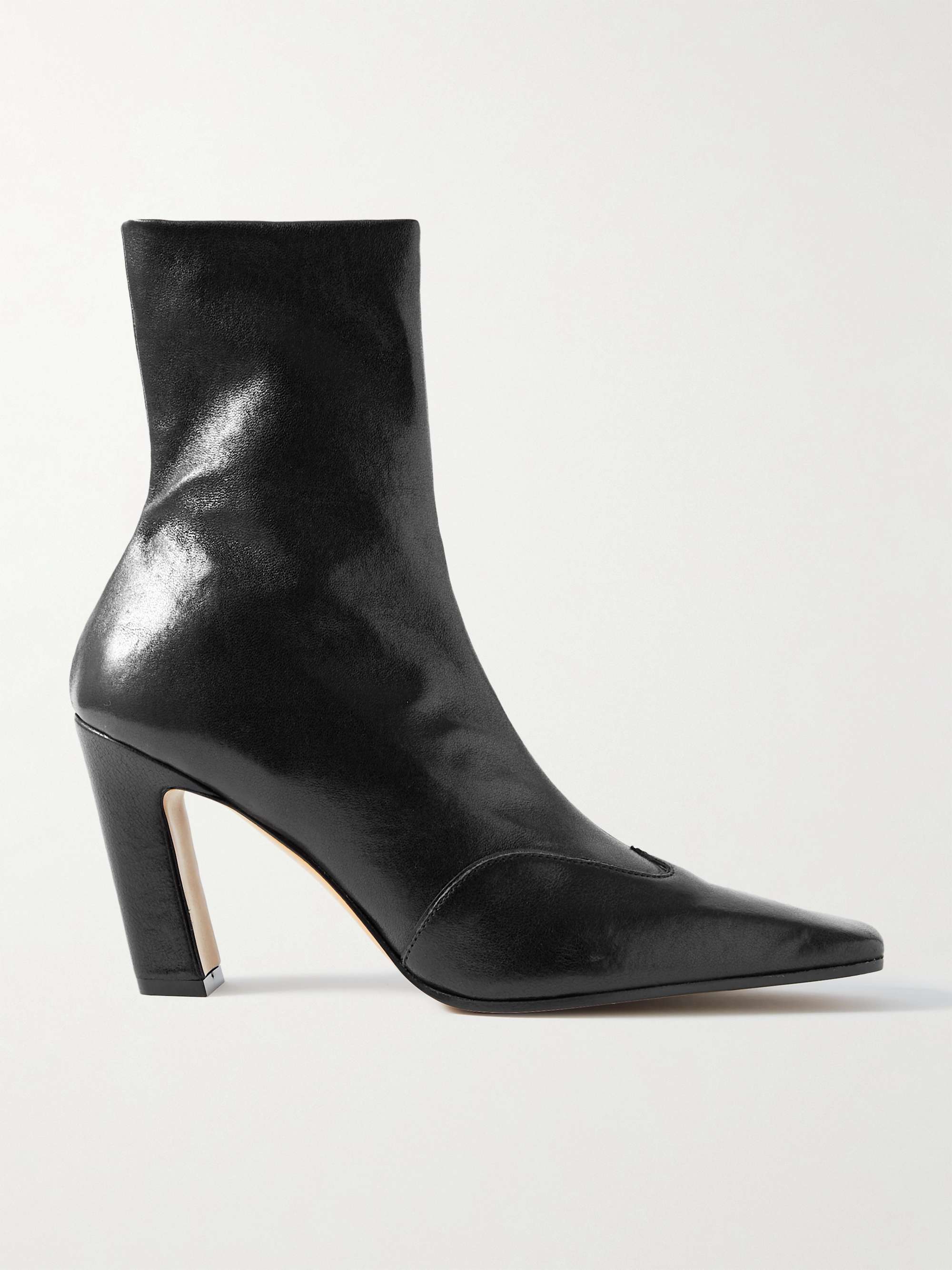CITIZENS OF HUMANITY Lilah recycled leather-blend flared