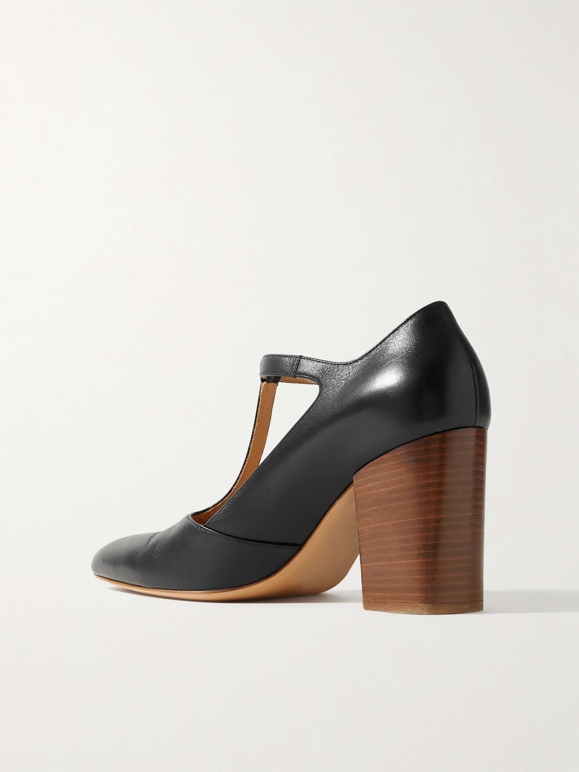 GABRIELA HEARST Triana leather Mary Jane point-toe pumps | NET-A-PORTER