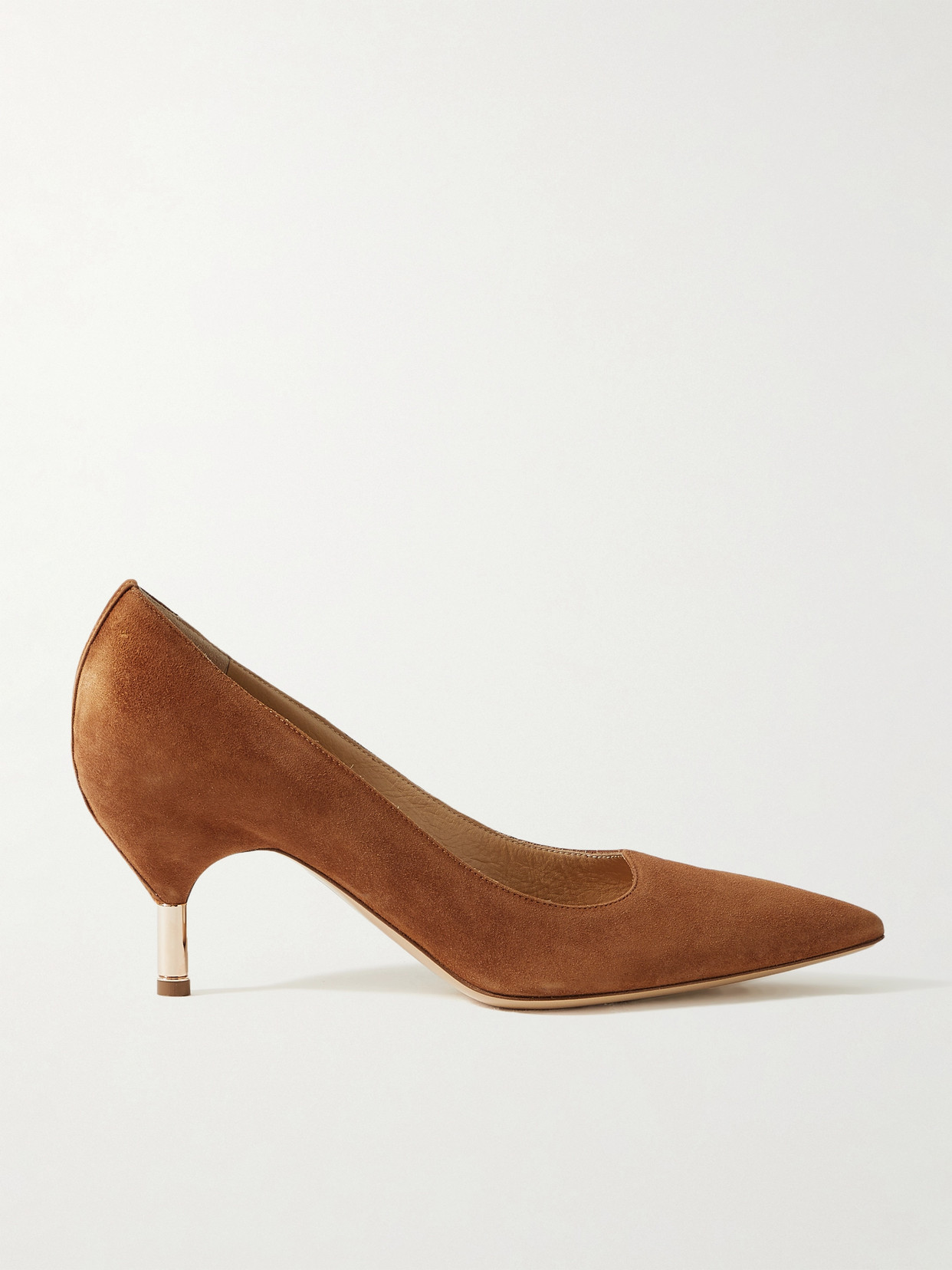 Gabriela Hearst - Sofia Suede Pumps - Brown