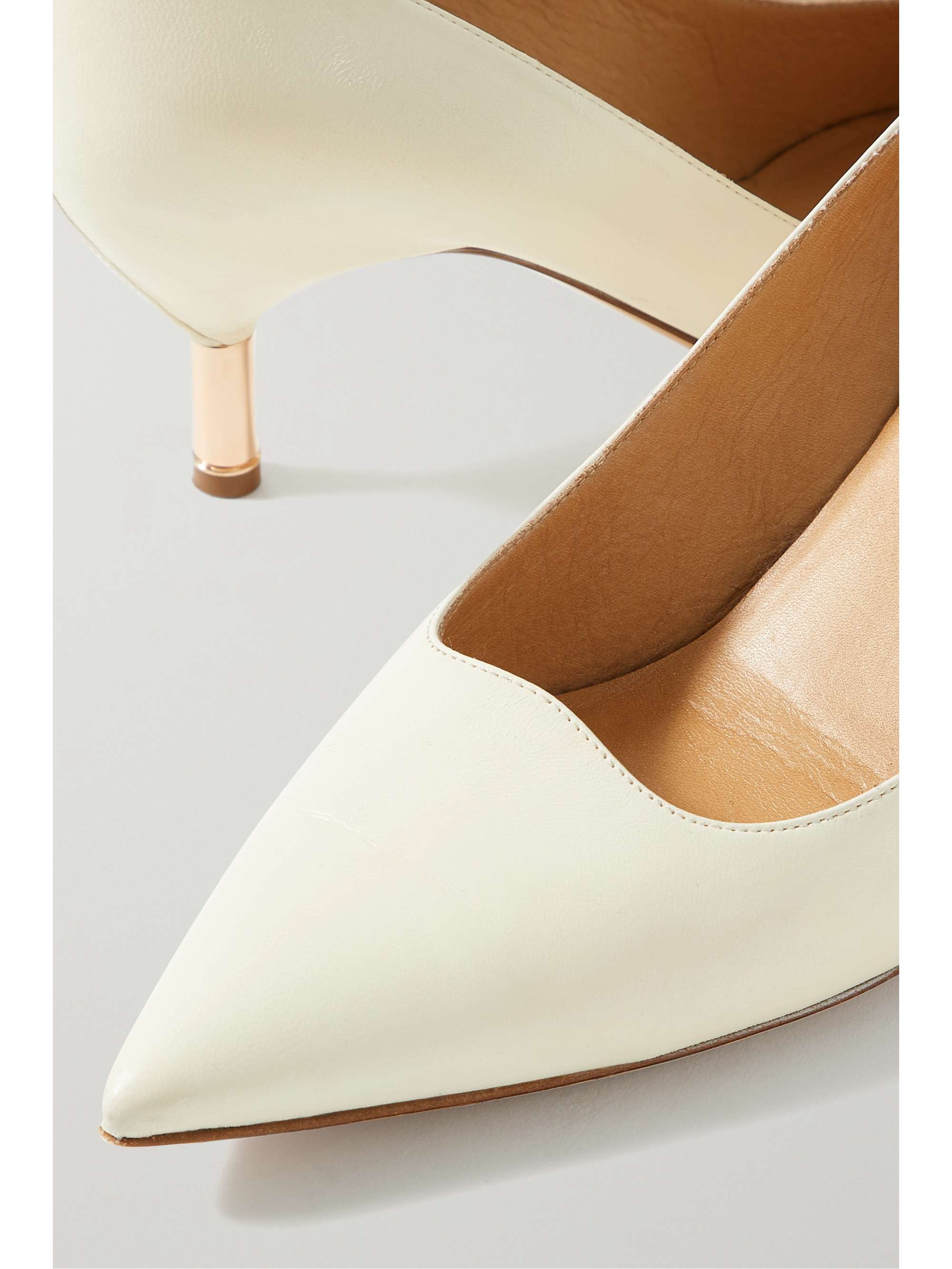 GABRIELA HEARST Sofia leather pumps | NET-A-PORTER