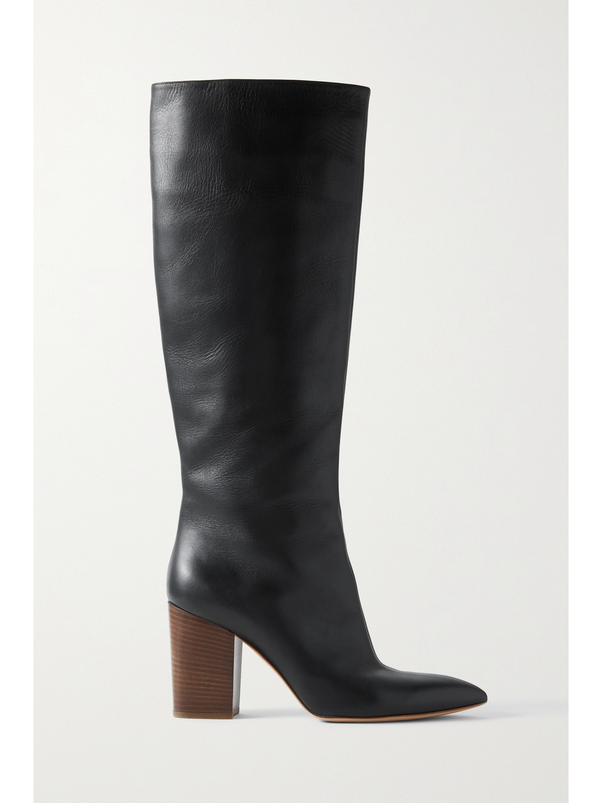 Gabriela Hearst - Sascha Leather Knee Boots - Black