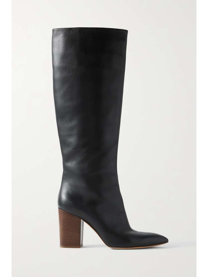 Gabriela Hearst Sascha Leather Knee Boots