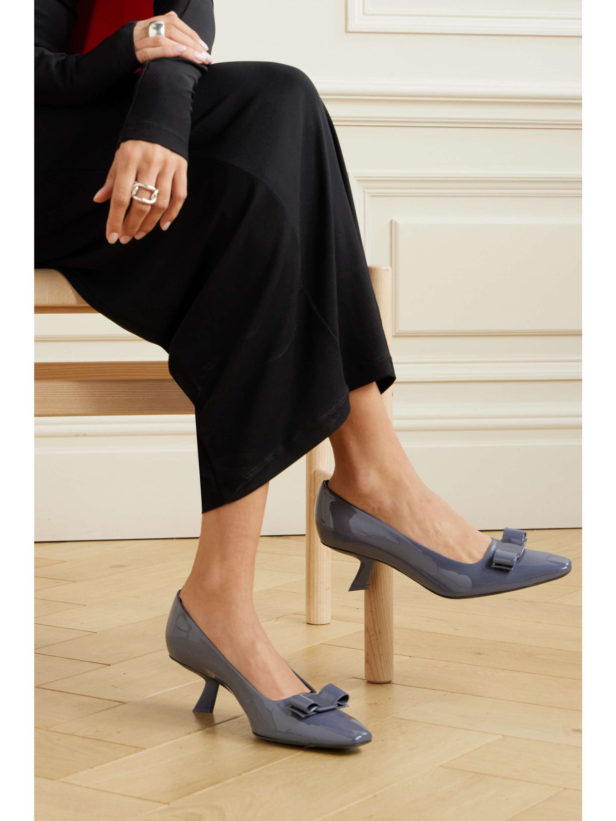 Anz patent-leather pumps