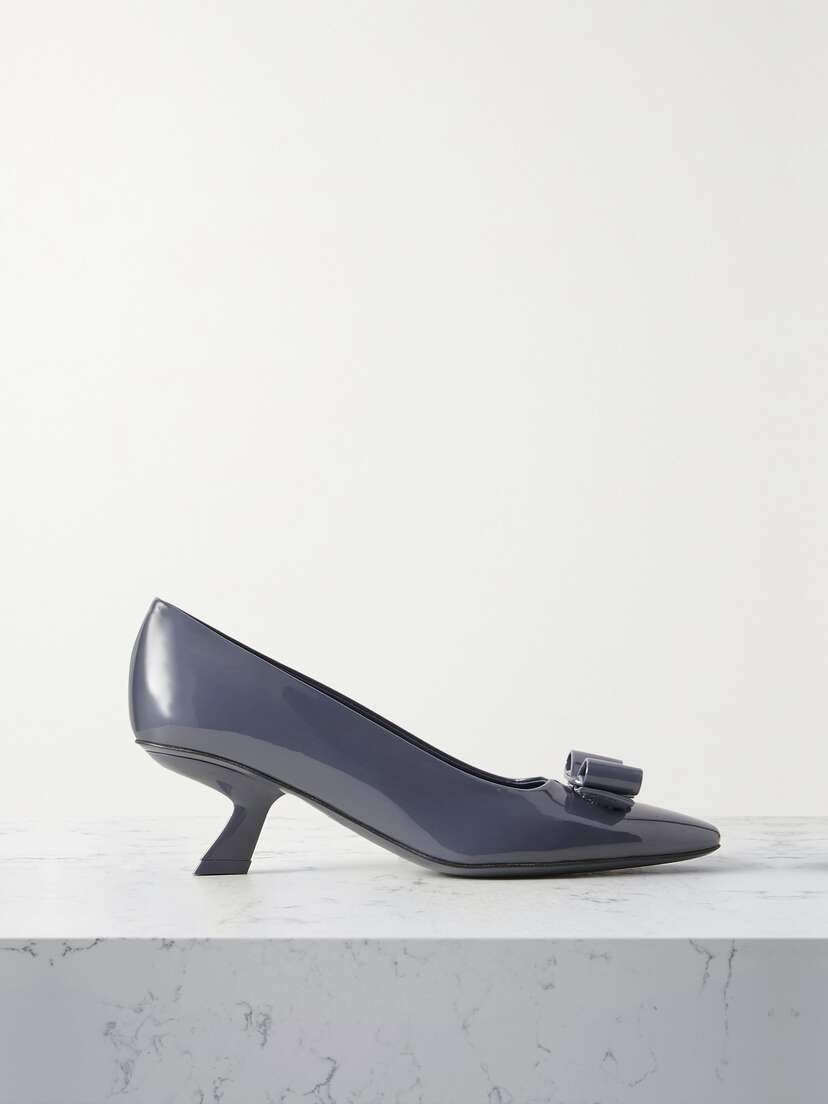 Ferragamo Anz Patent-leather Pumps