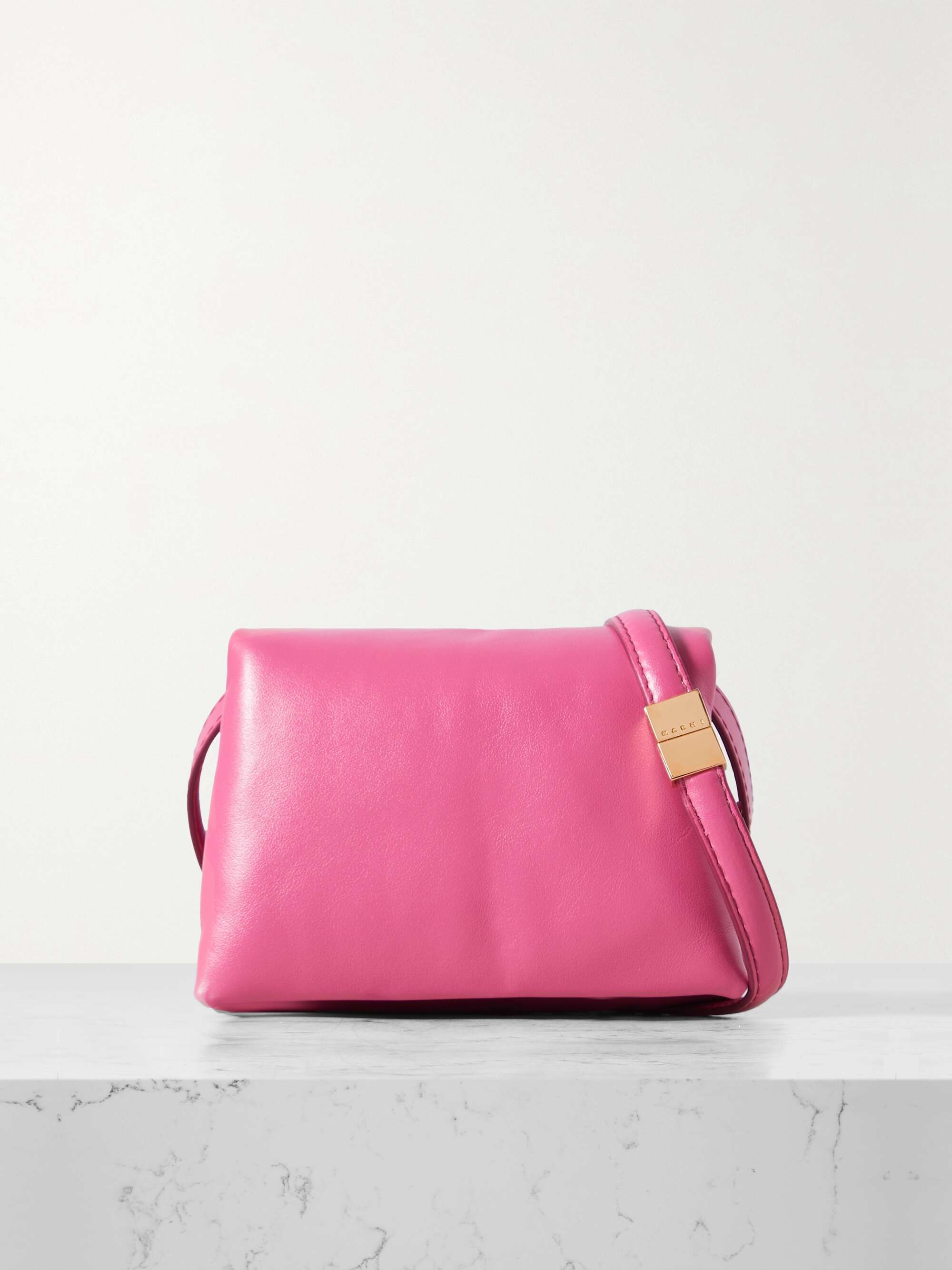 Prisma mini padded leather shoulder bag