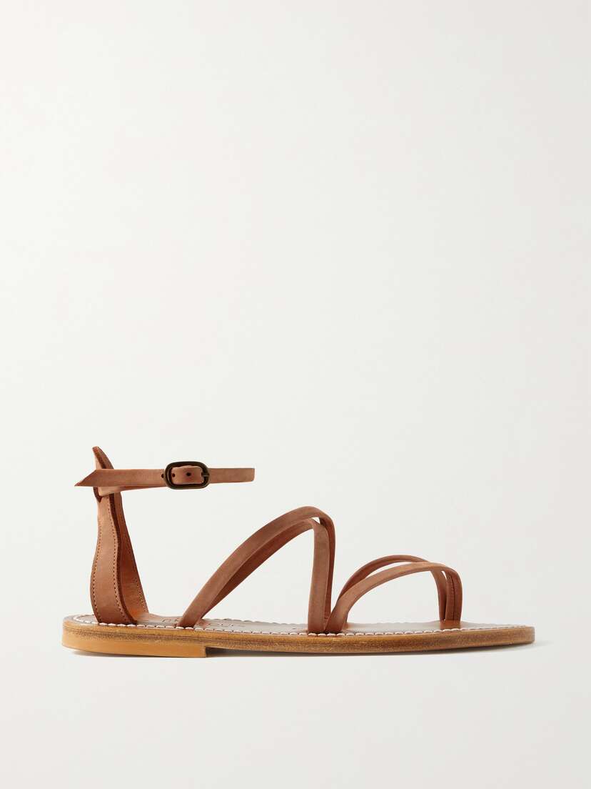 K Jacques St Tropez + Net Sustain Epicure Nubuck Sandals