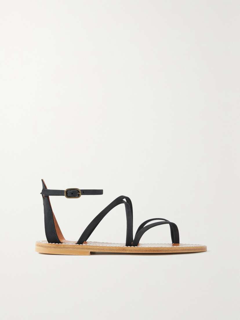 K Jacques St Tropez + Net Sustain Epicure Suede Sandals