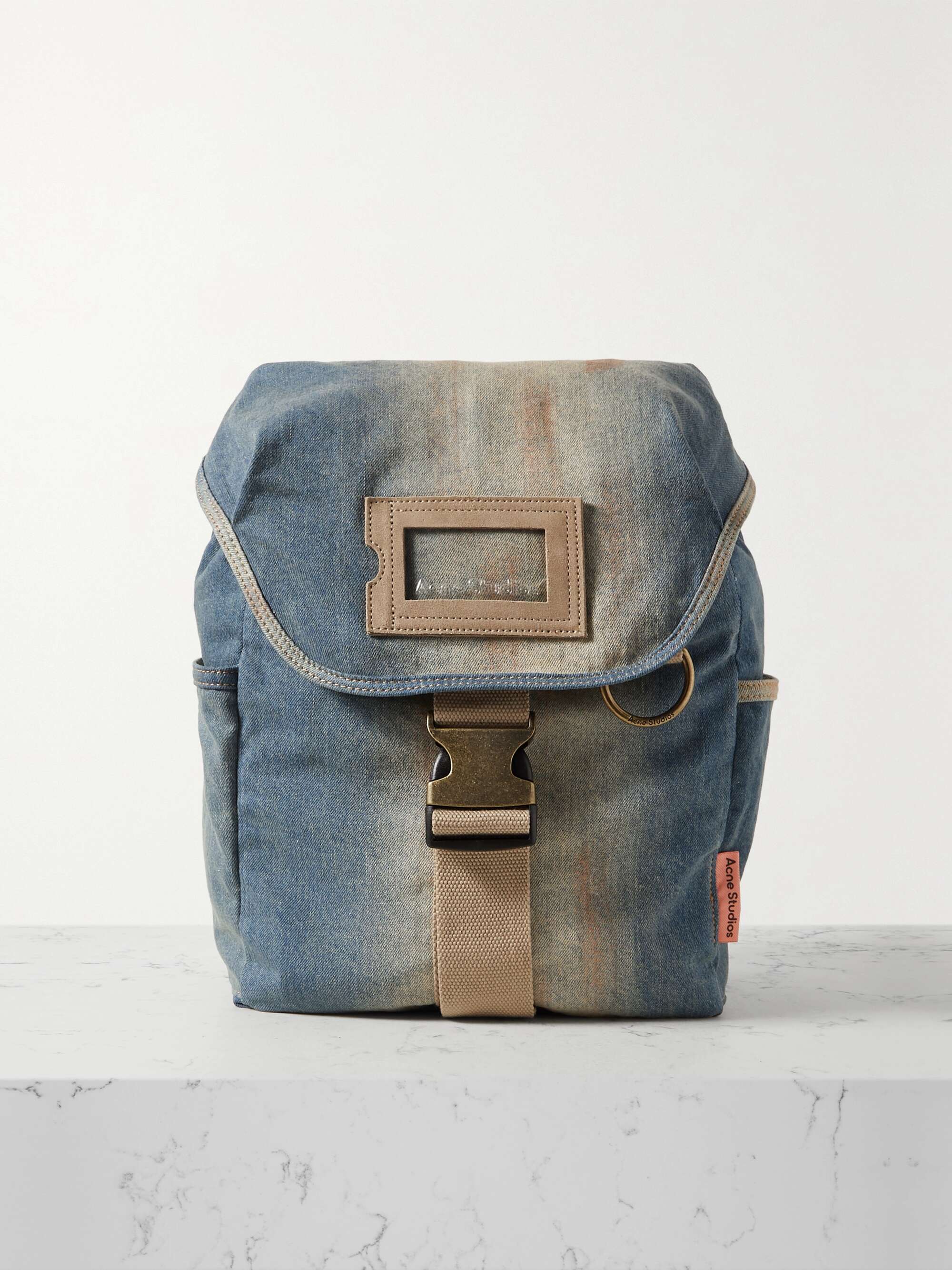 Denim -Small Backpack