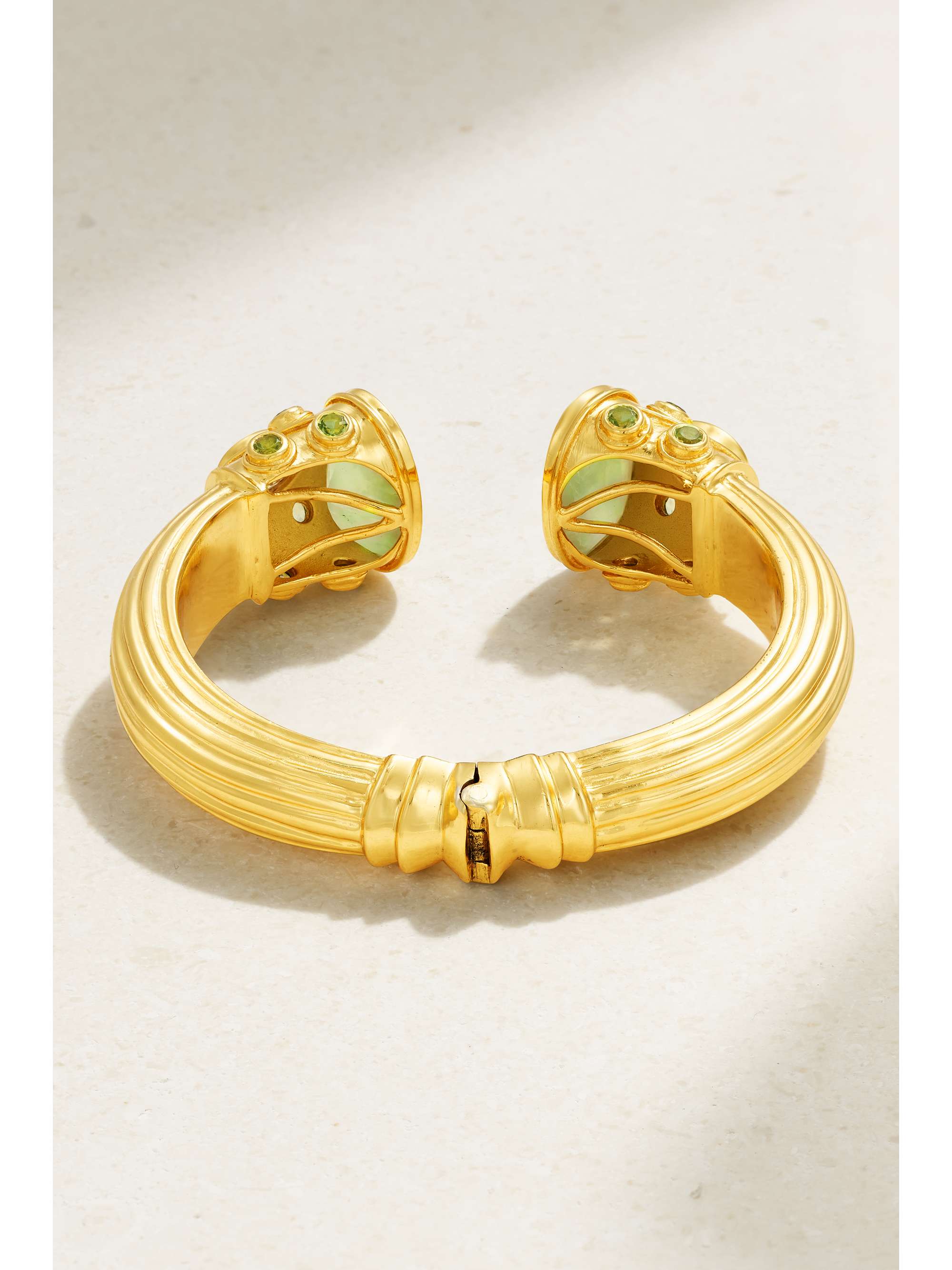 AMRAPALI LONDON Gold-plated multi-stone cuff