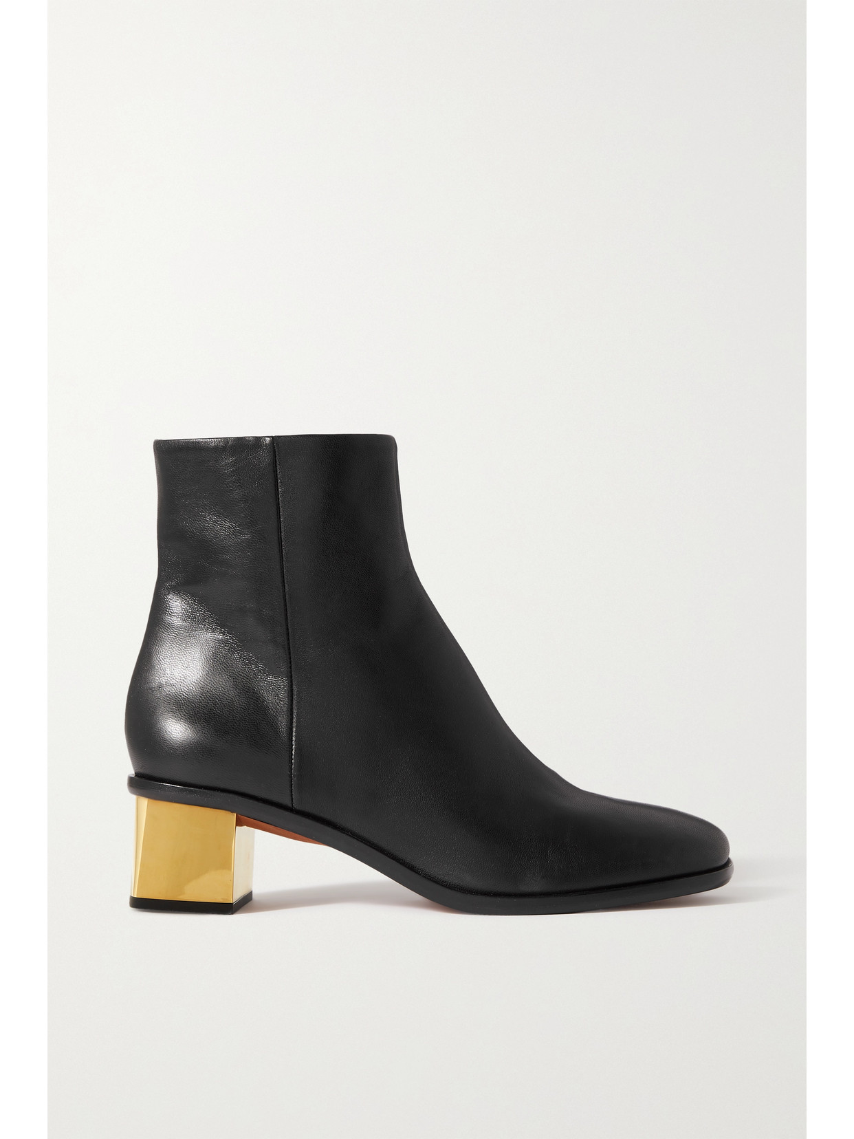 CHLOÉ REBECCA LEATHER ANKLE BOOTS