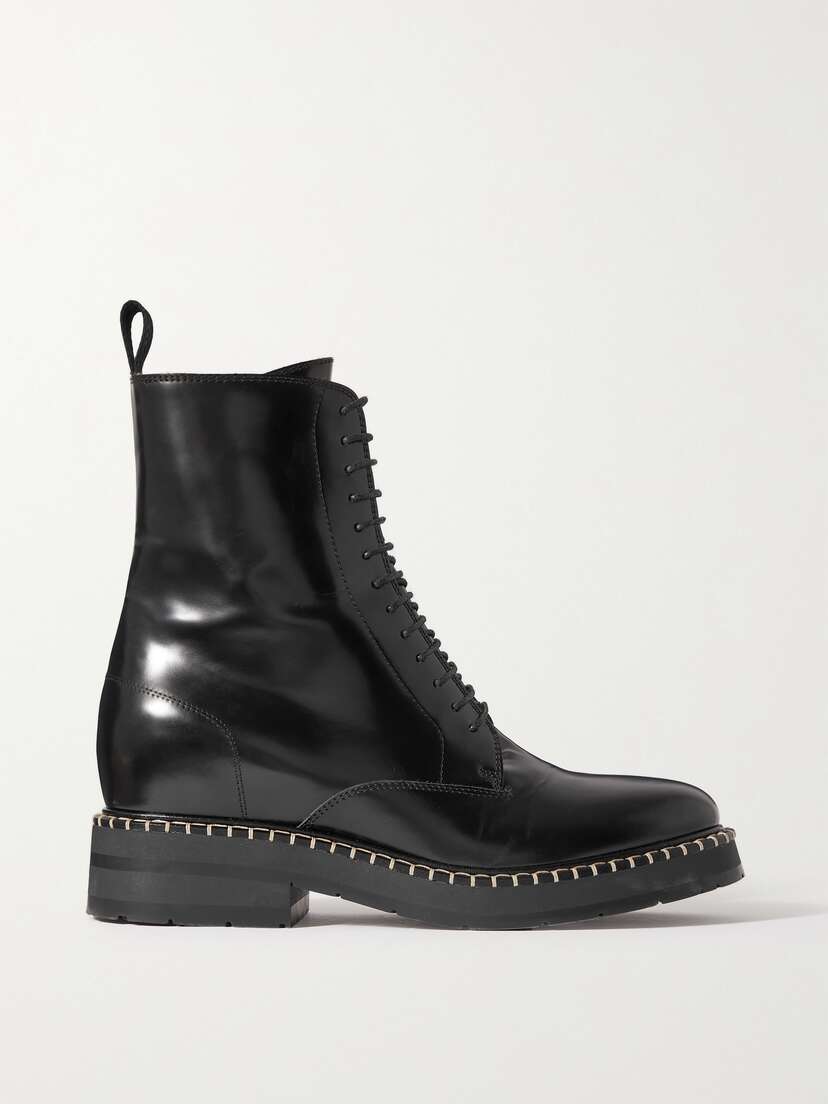 Chloé Noua Leather Ankle Boots
