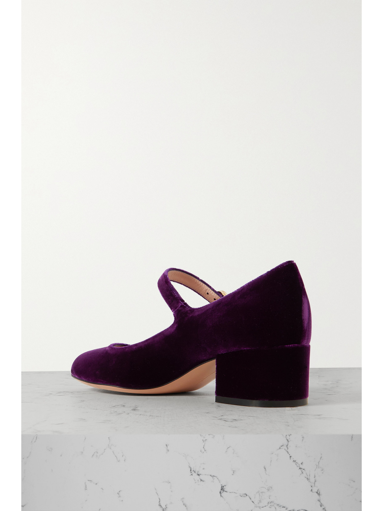 Gianvito Rossi Patent Leather Décolleté In Purple