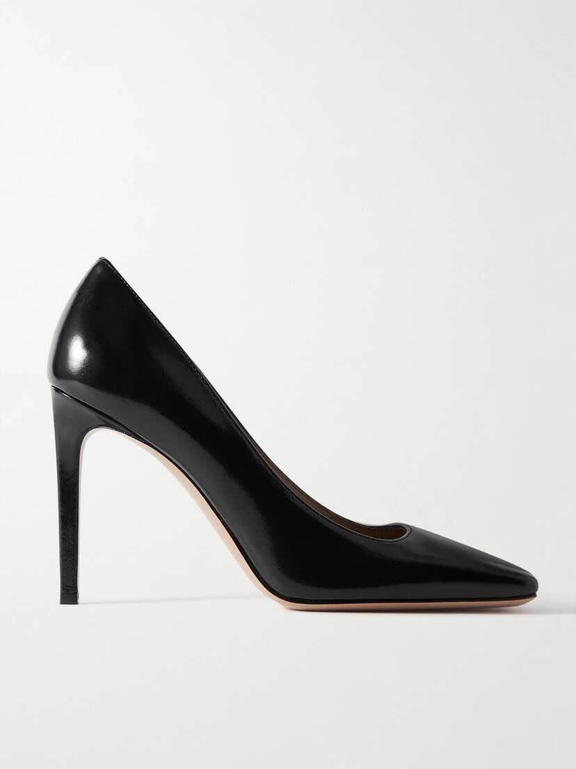 Gianvito Rossi 100 Glossed-leather Pumps