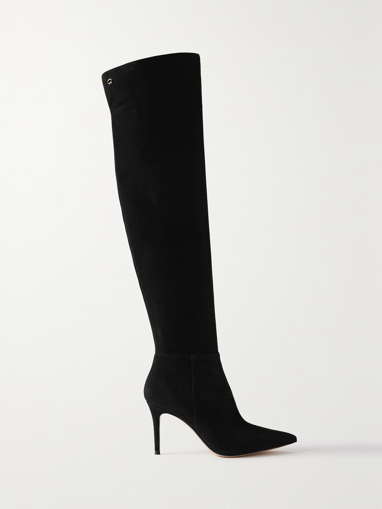 Gianvito Rossi Jules Camoscio Tg.45 Boots In Black In Black