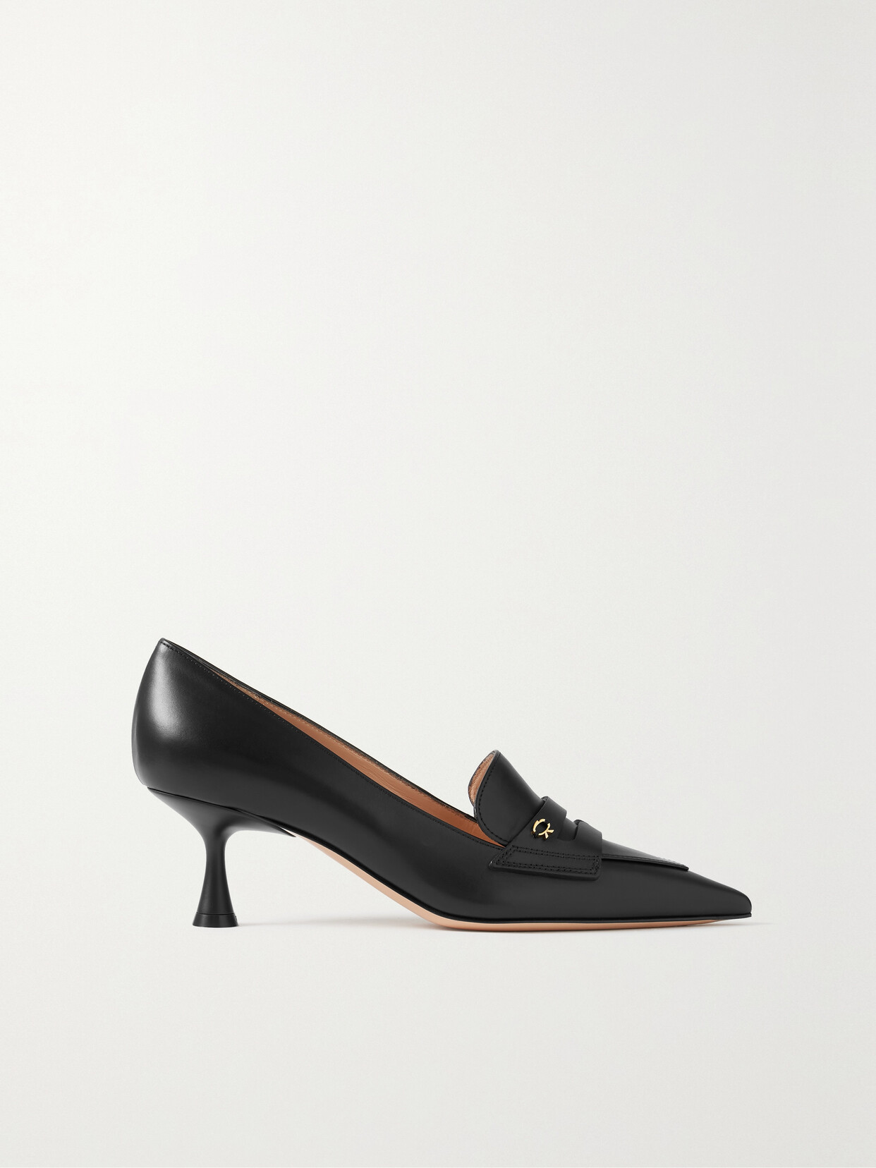 Gianvito Rossi Vitello 55 Leather Pumps