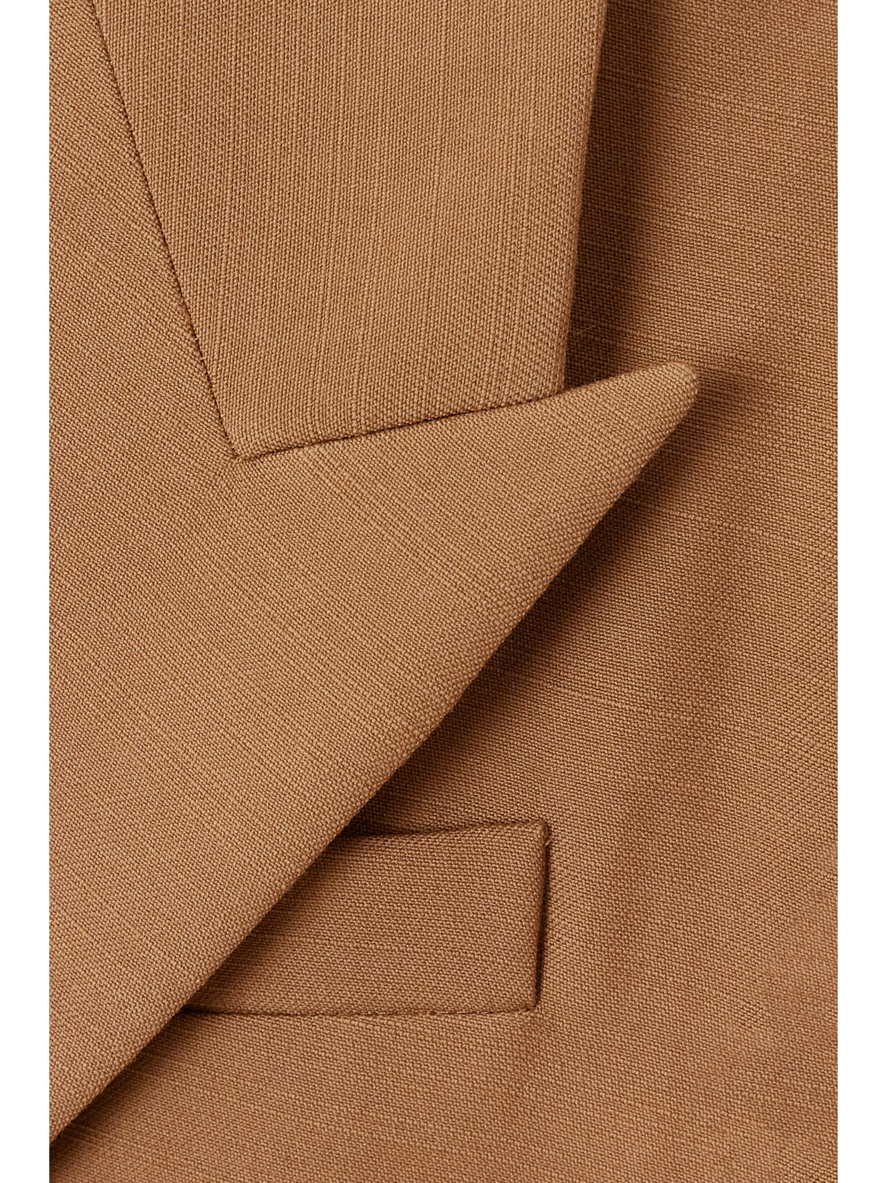 Stella Mccartney + Net Sustain Wool Blazer In Brown